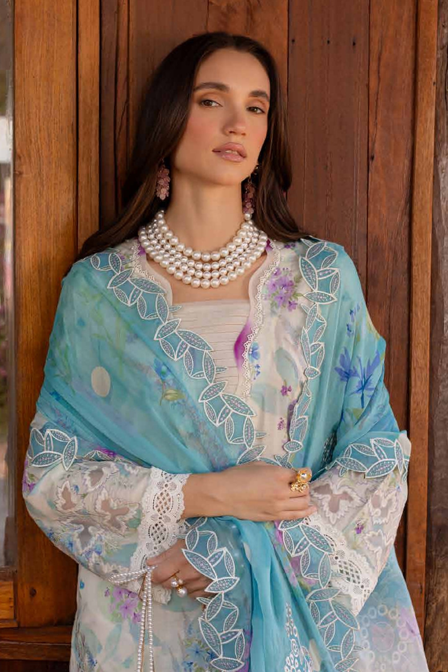 NUREH BLOOM LAWN PRINTED EMBROIDERED COLLECTION 2025