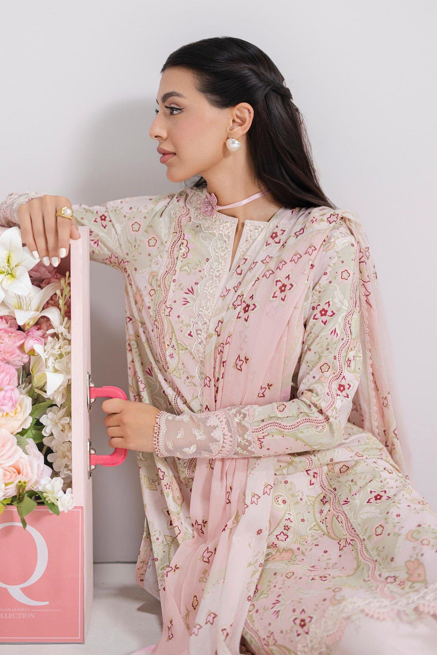 QALAMKAR QPRINTS VOL 2 LAWN EMBROIDERED COLLECTION 2025