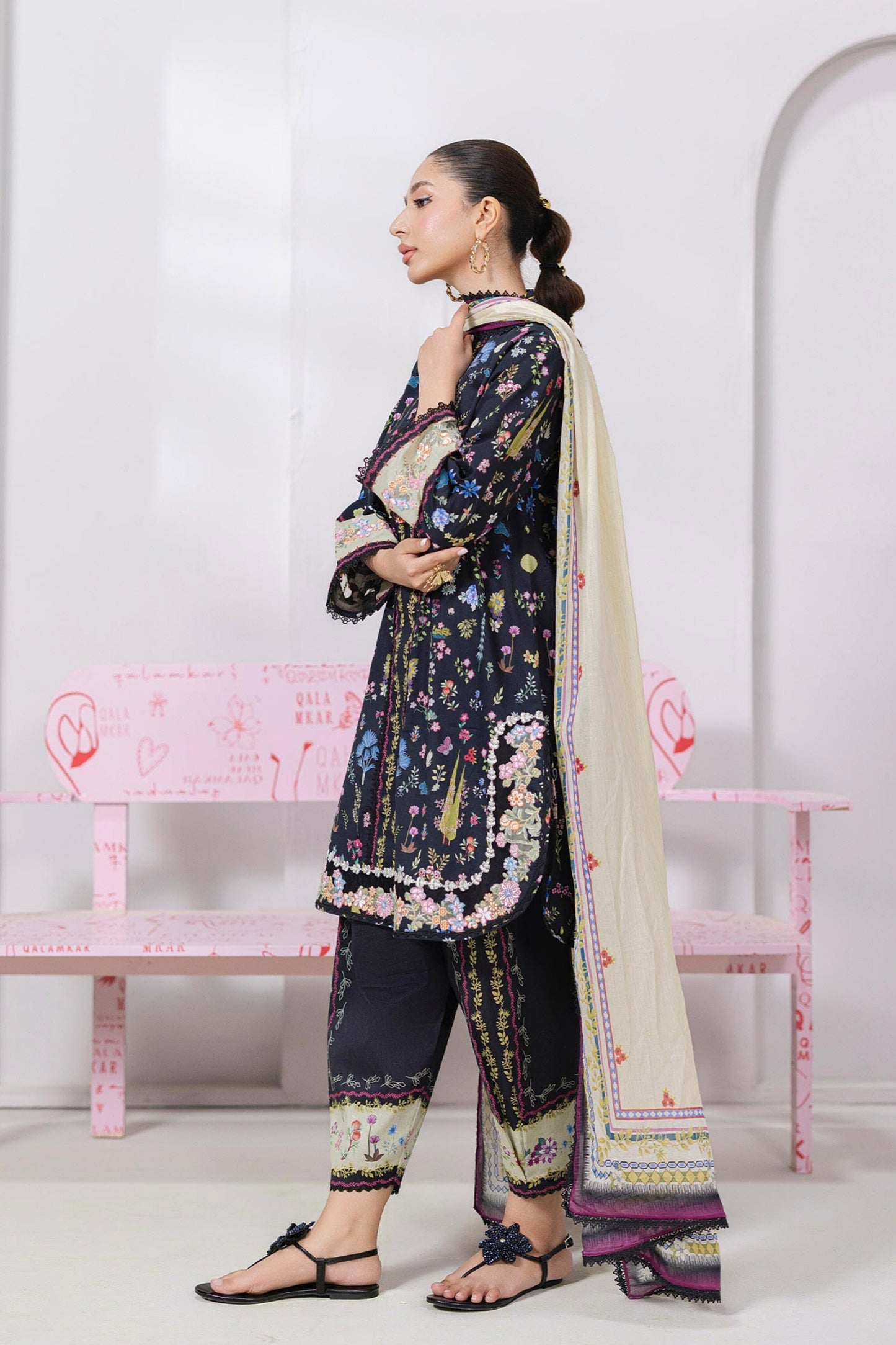 QALAMKAR QPRINTS VOL 2 LAWN EMBROIDERED COLLECTION 2025