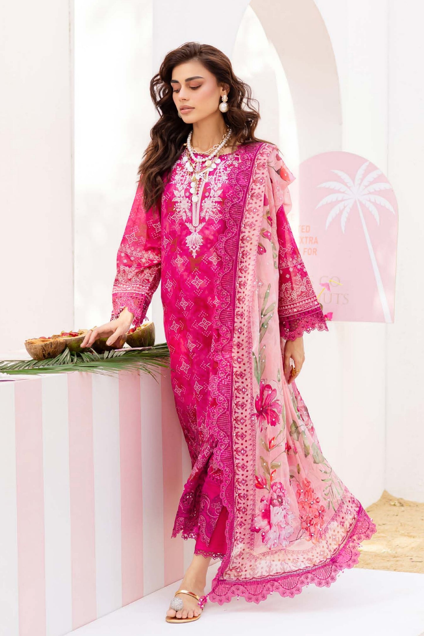 NUREH GARDENIA LAWN EMBROIDERED COLLECTION 2025