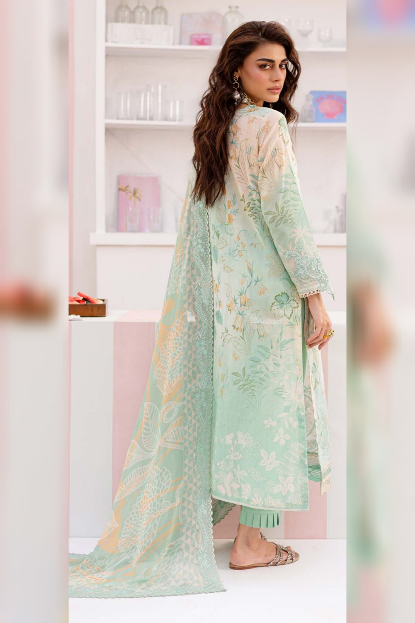 NUREH GARDENIA LAWN EMBROIDERED COLLECTION 2025