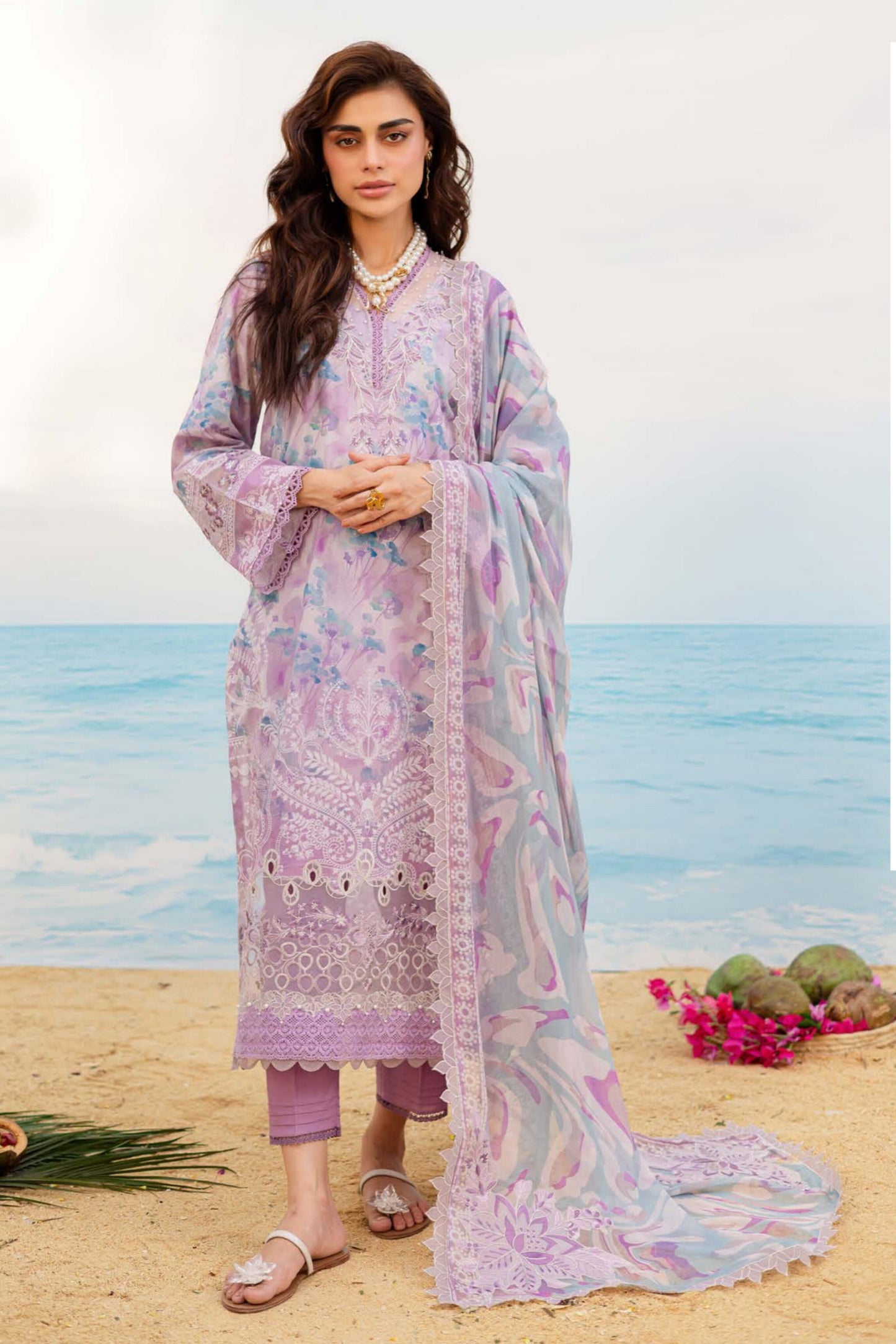 NUREH GARDENIA LAWN EMBROIDERED COLLECTION 2025
