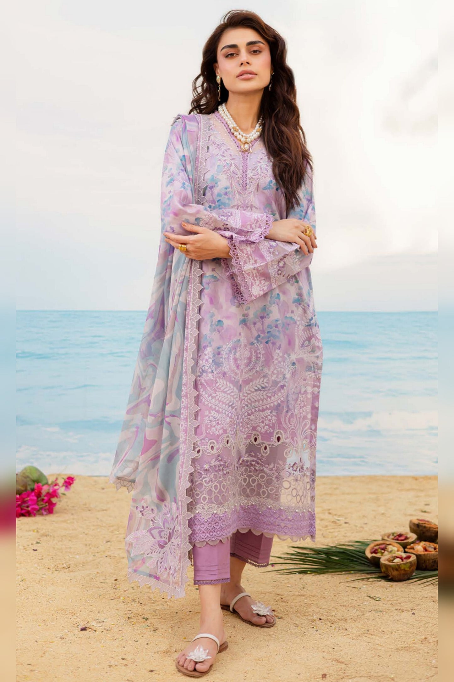 NUREH GARDENIA LAWN EMBROIDERED COLLECTION 2025