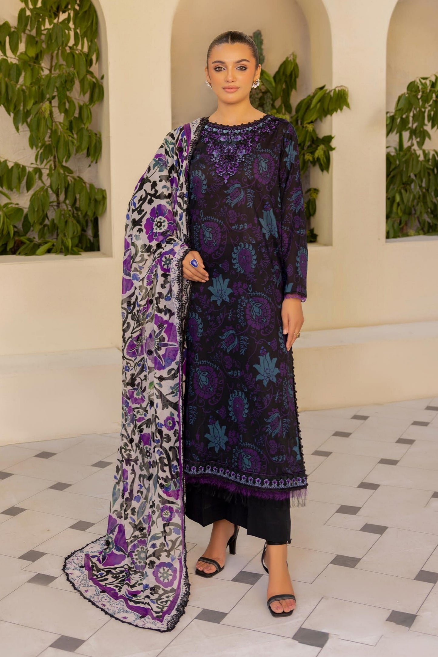 RUHAY SUKHAN VOL 4 LAWN EMBROIDERED COLLECTION 2025