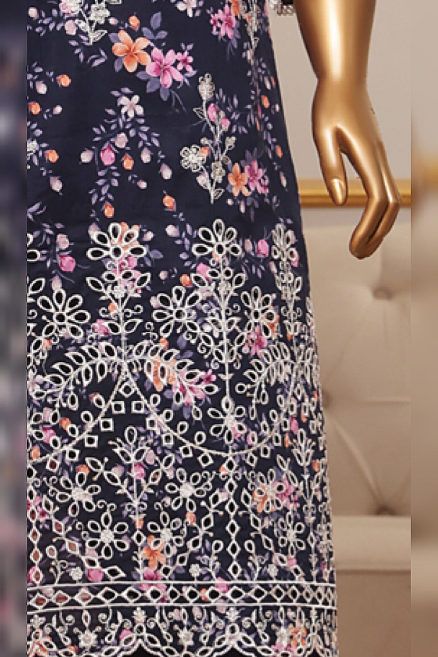 RIWAYAT PREMIUM EMBROIDERED LAWN WITH CHIFFON EMBROIDERED DUPATTA VOL 13 2025