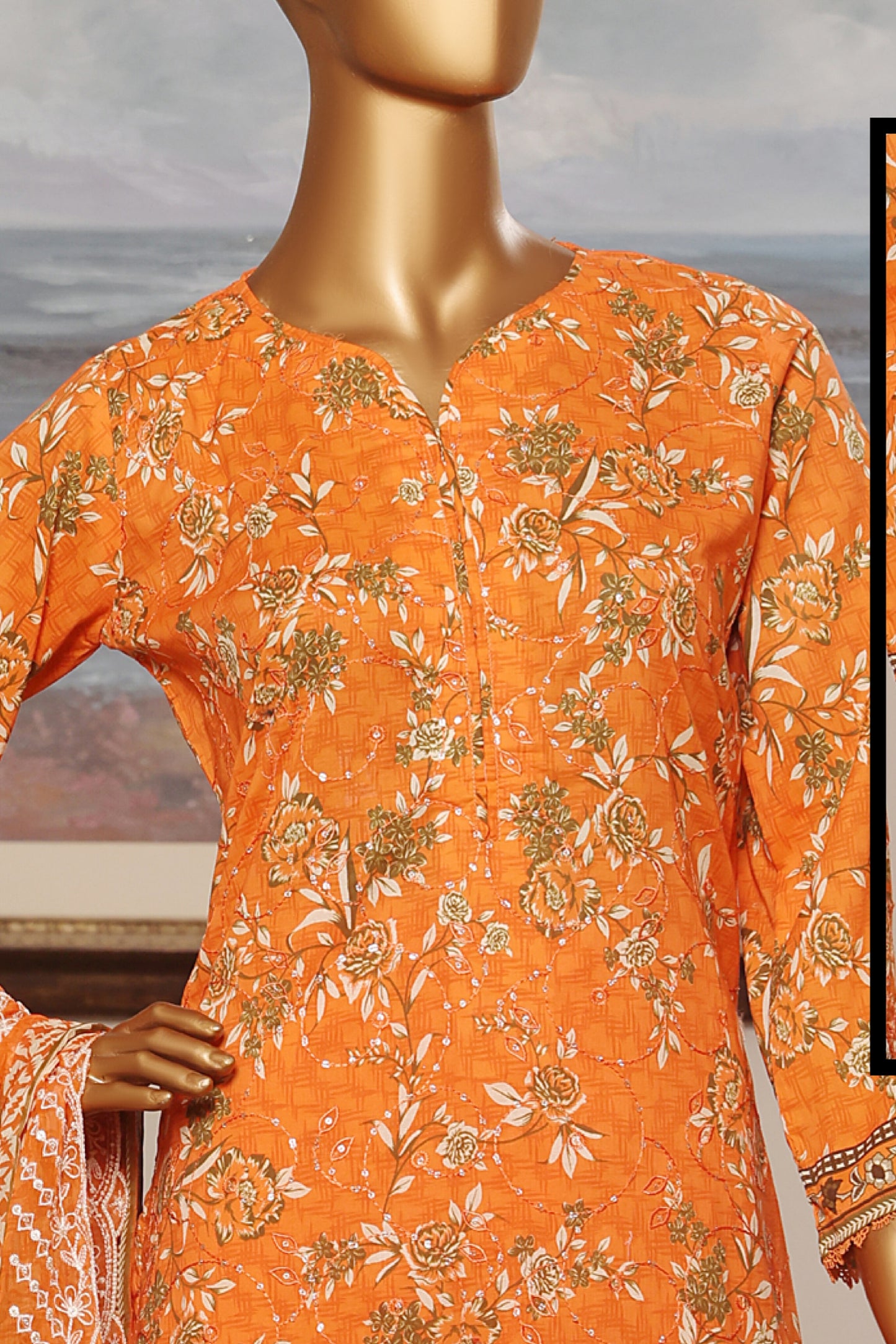 RIWAYAT PREMIUM EMBROIDERED LAWN WITH CHIFFON EMBROIDERED DUPATTA VOL 13 2025