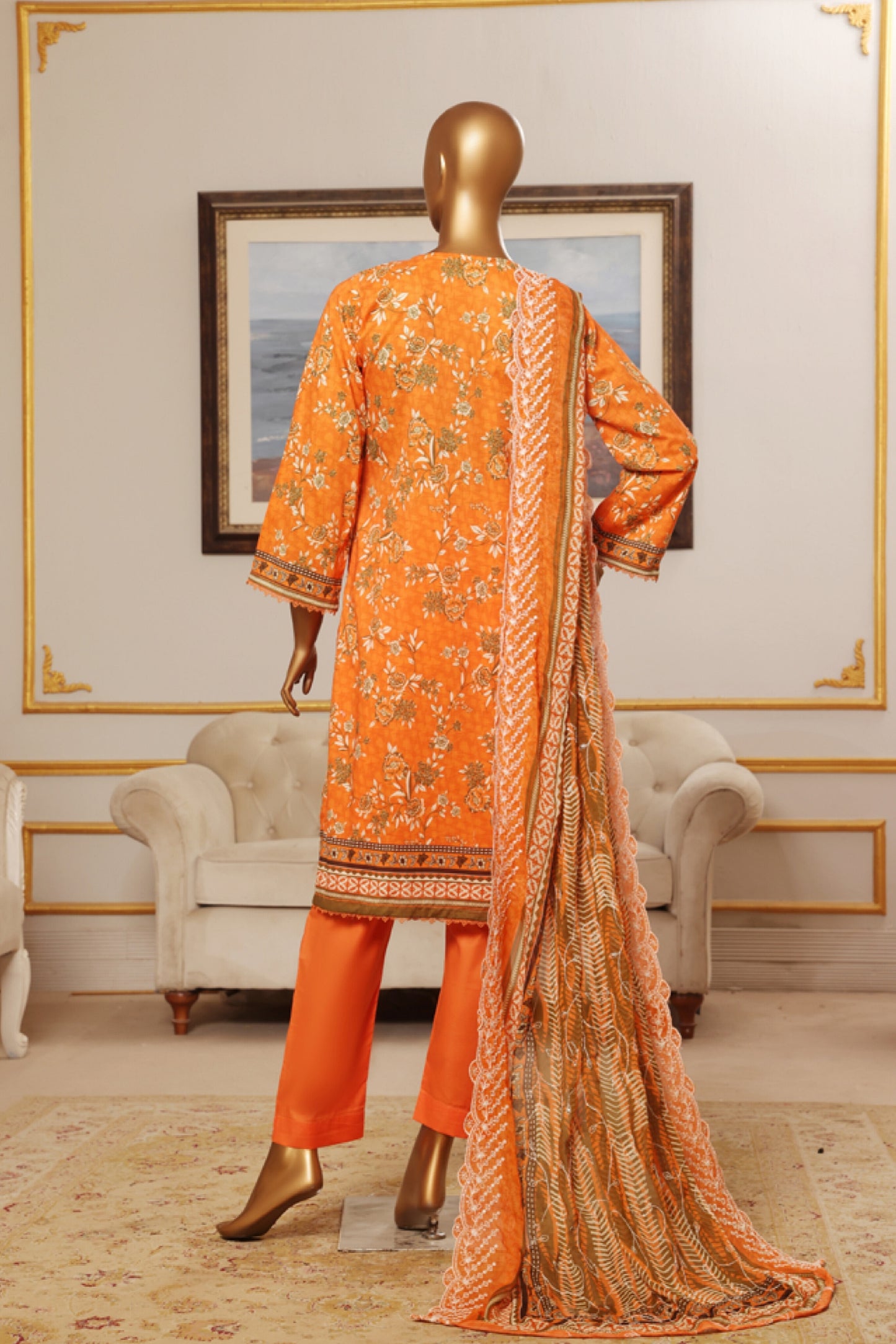 RIWAYAT PREMIUM EMBROIDERED LAWN WITH CHIFFON EMBROIDERED DUPATTA VOL 13 2025