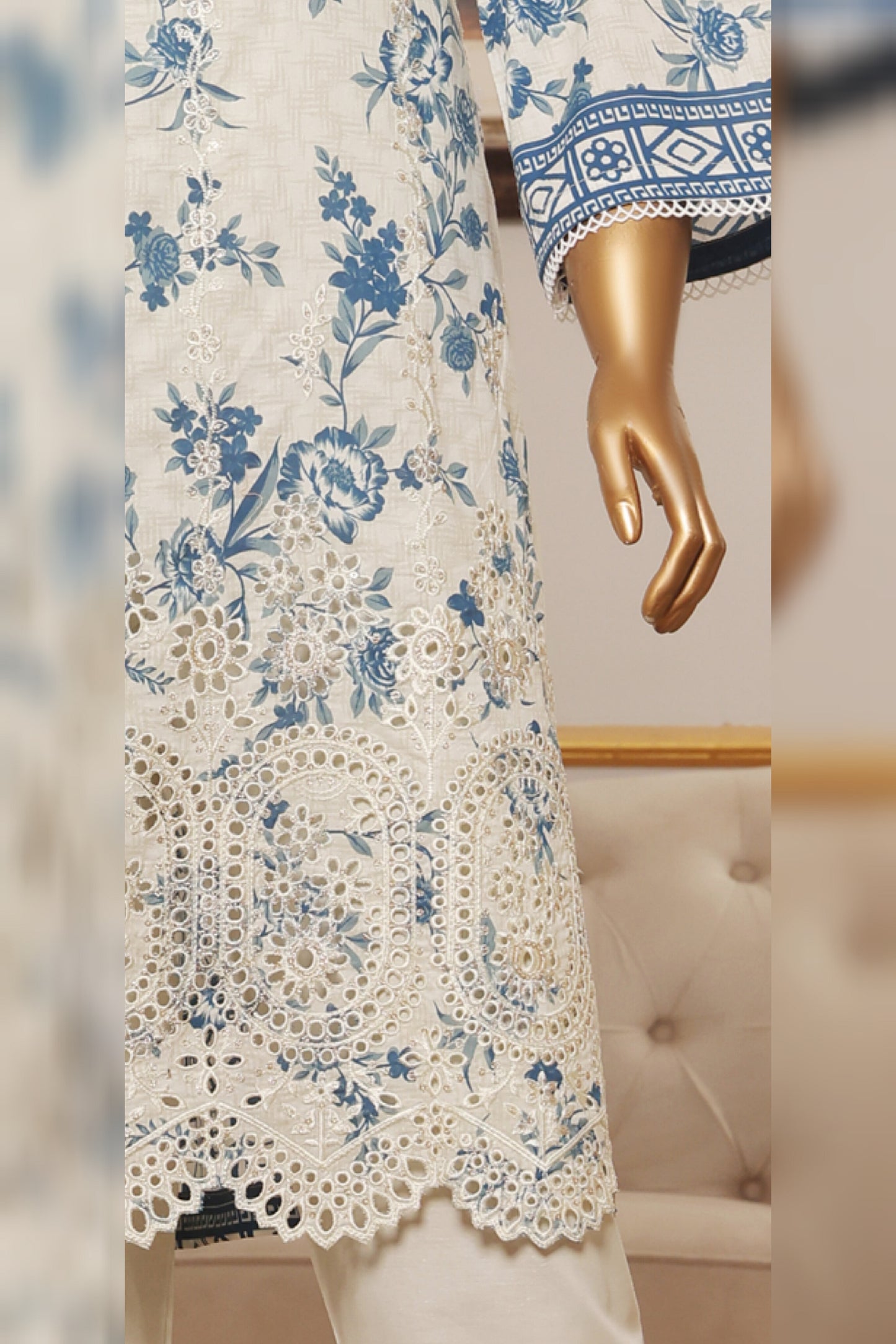 RIWAYAT PREMIUM EMBROIDERED LAWN WITH CHIFFON EMBROIDERED DUPATTA VOL 13 2025