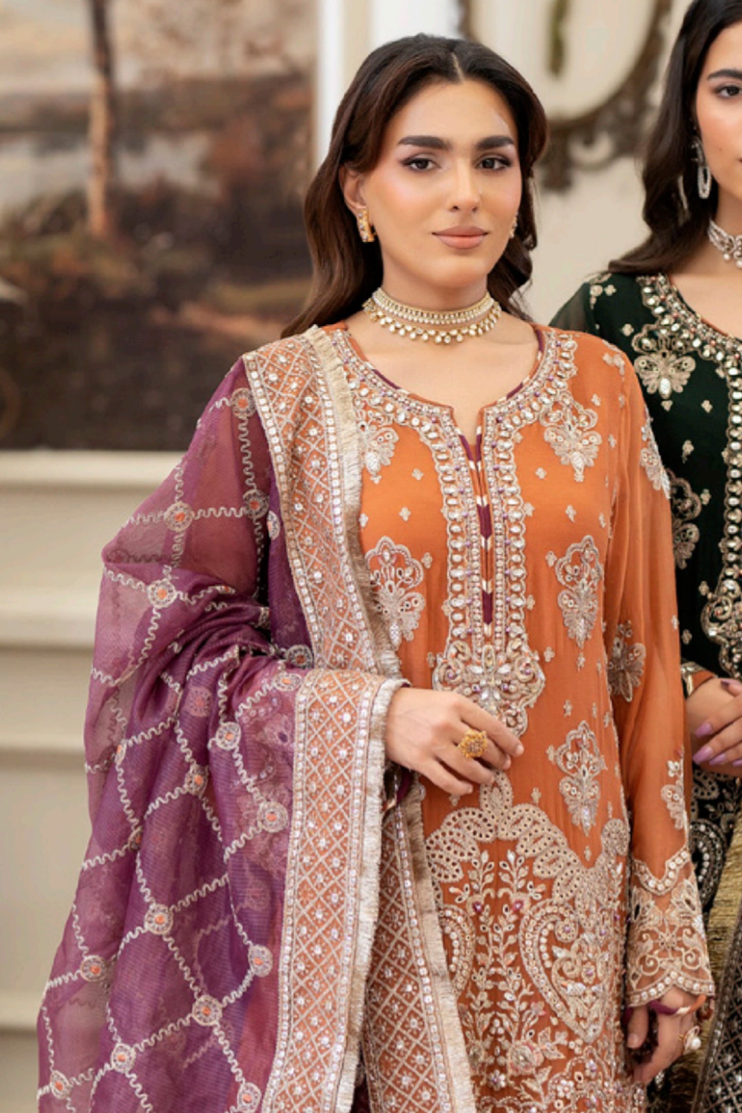 *ADAN'S LIBAS SALEEQA LUXURY CHIFFON COLLECTION 2025 6