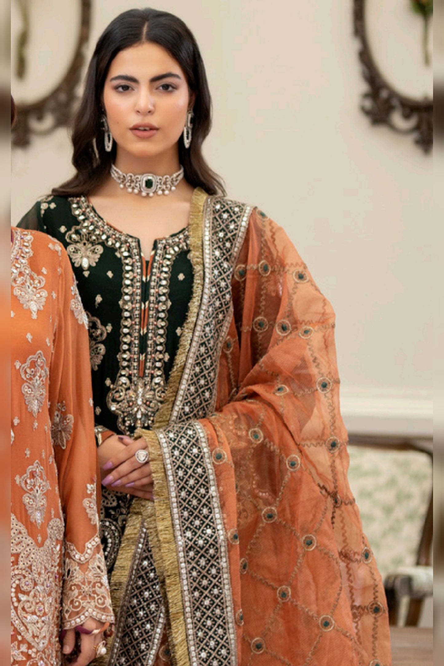 ADAN'S LIBAS SALEEQA LUXURY CHIFFON COLLECTION 2025 3