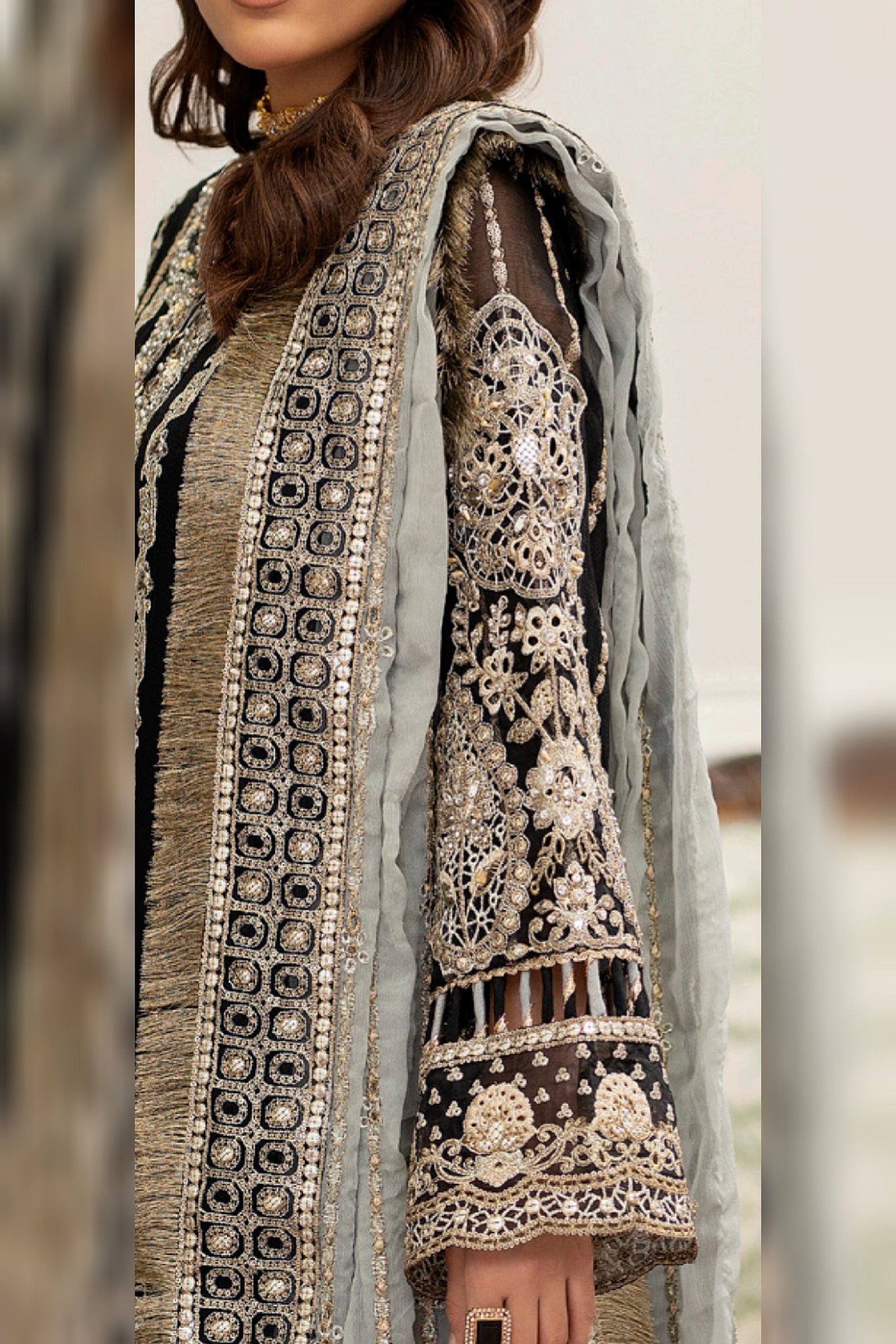 *ADAN'S LIBAS SALEEQA LUXURY CHIFFON COLLECTION 2025 6