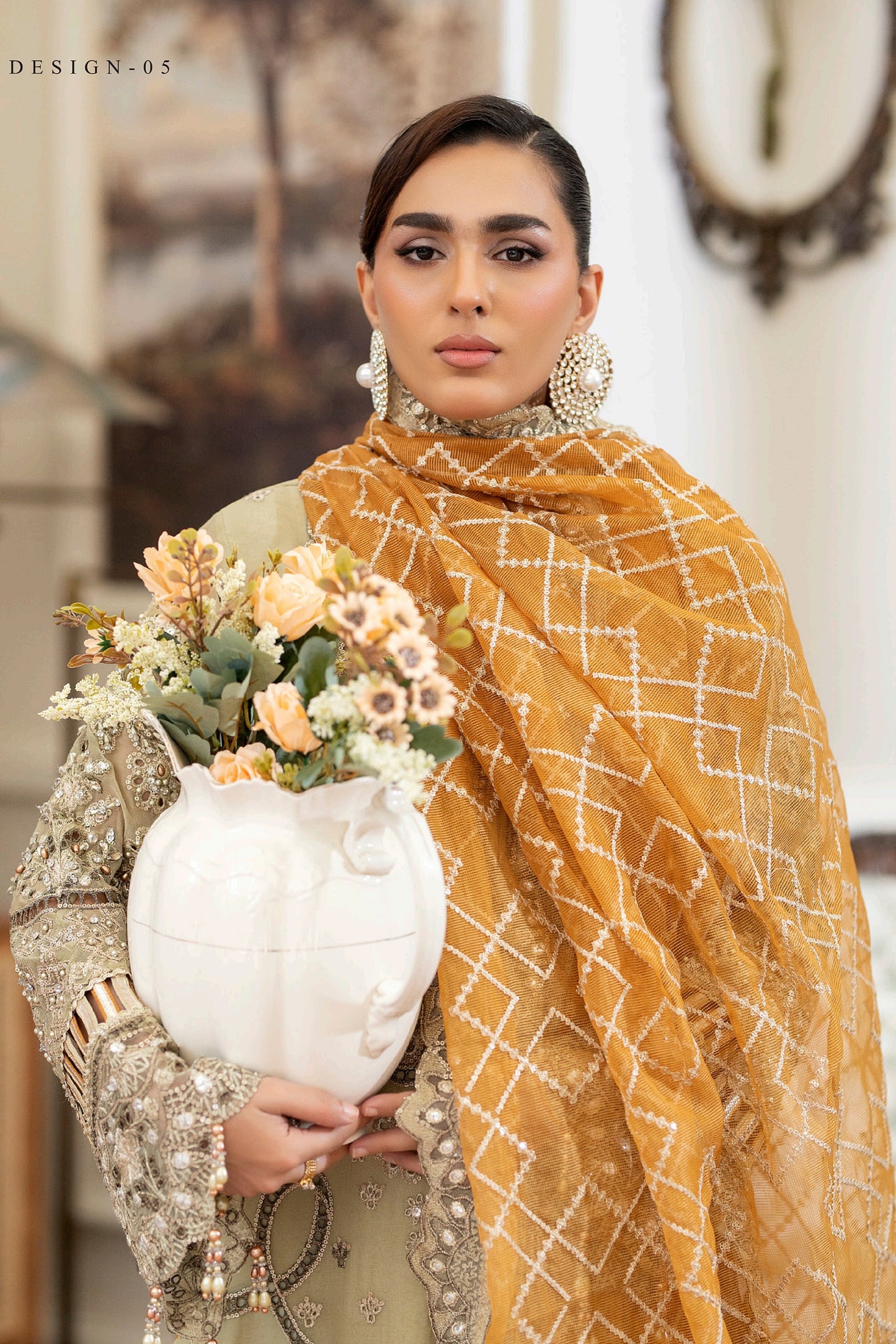 *ADAN'S LIBAS SALEEQA LUXURY CHIFFON COLLECTION 2025 6