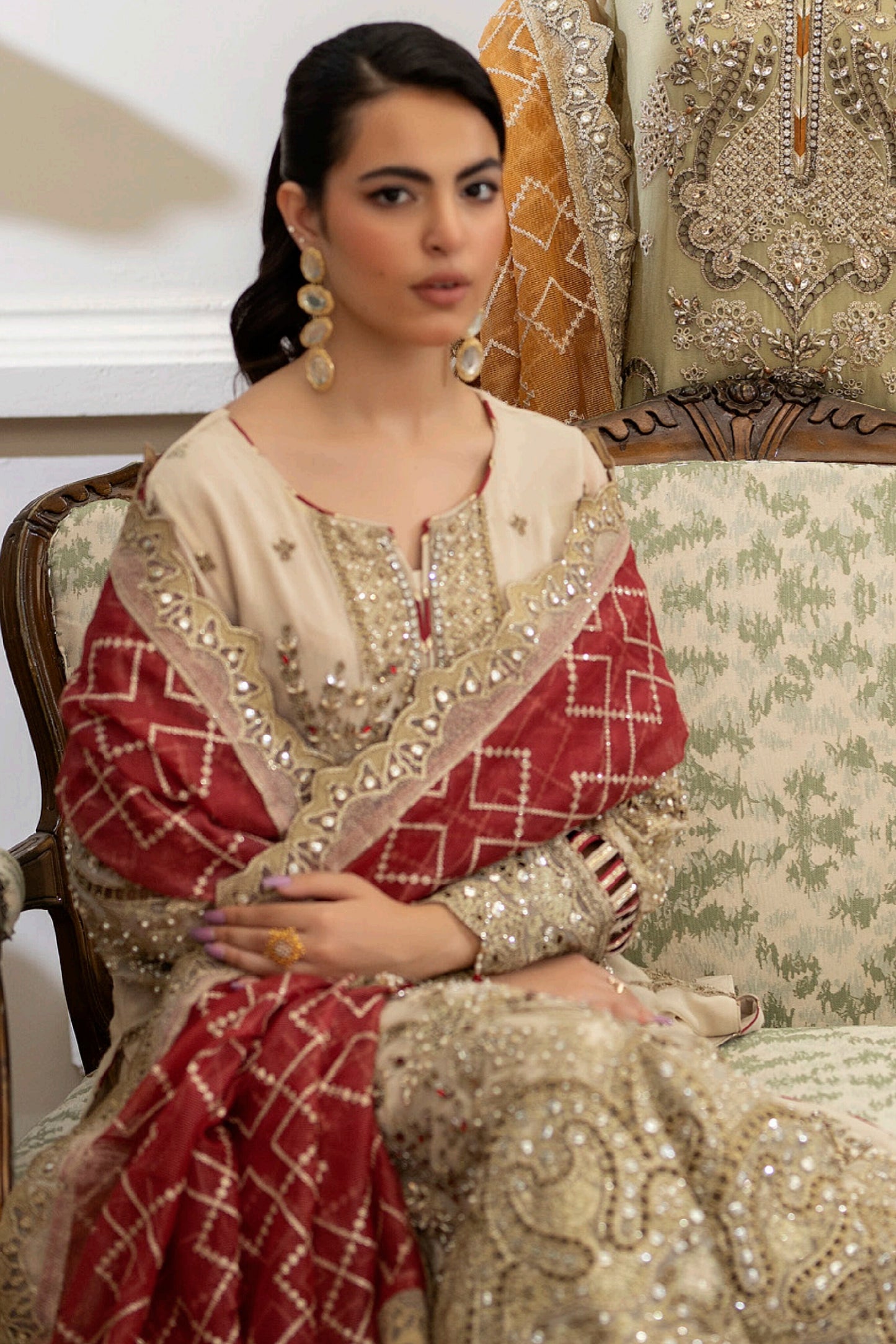 ADAN'S LIBAS SALEEQA LUXURY CHIFFON COLLECTION 2025 3