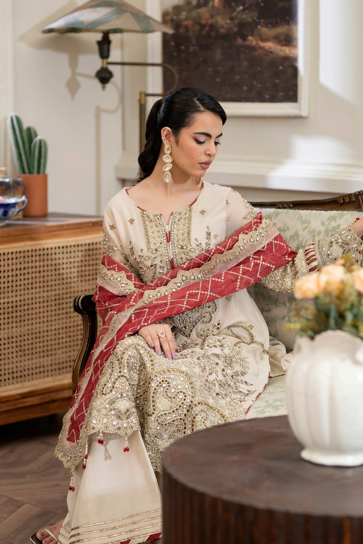 ADAN'S LIBAS SALEEQA LUXURY CHIFFON COLLECTION 2025 3