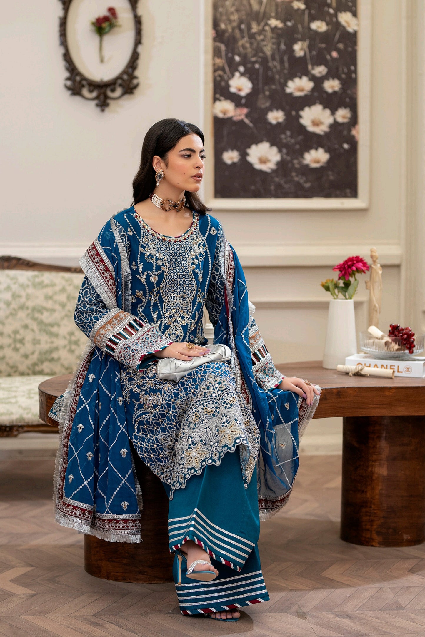 ADAN'S LIBAS SALEEQA LUXURY CHIFFON COLLECTION 2025
