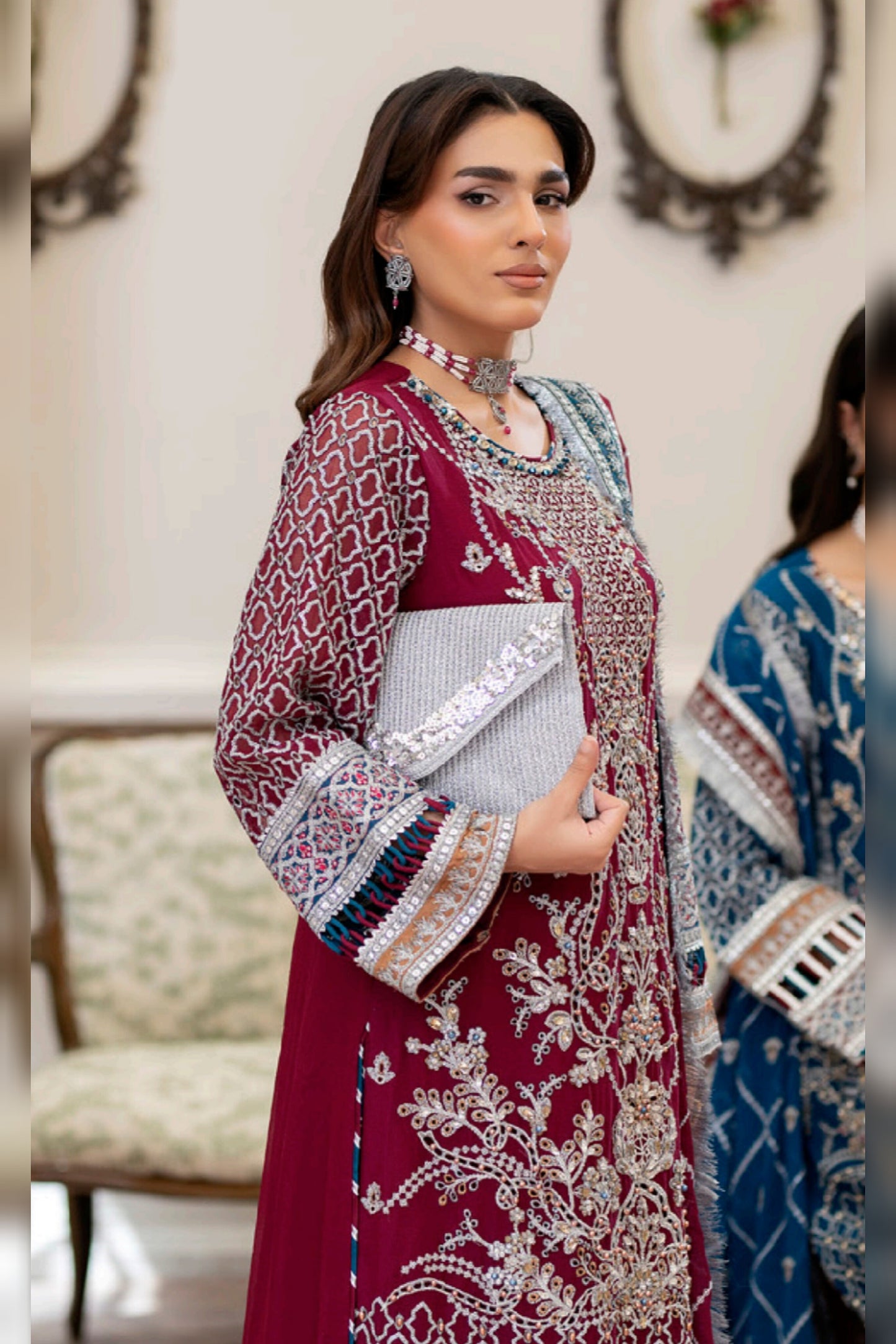 *ADAN'S LIBAS SALEEQA LUXURY CHIFFON COLLECTION 2025 7