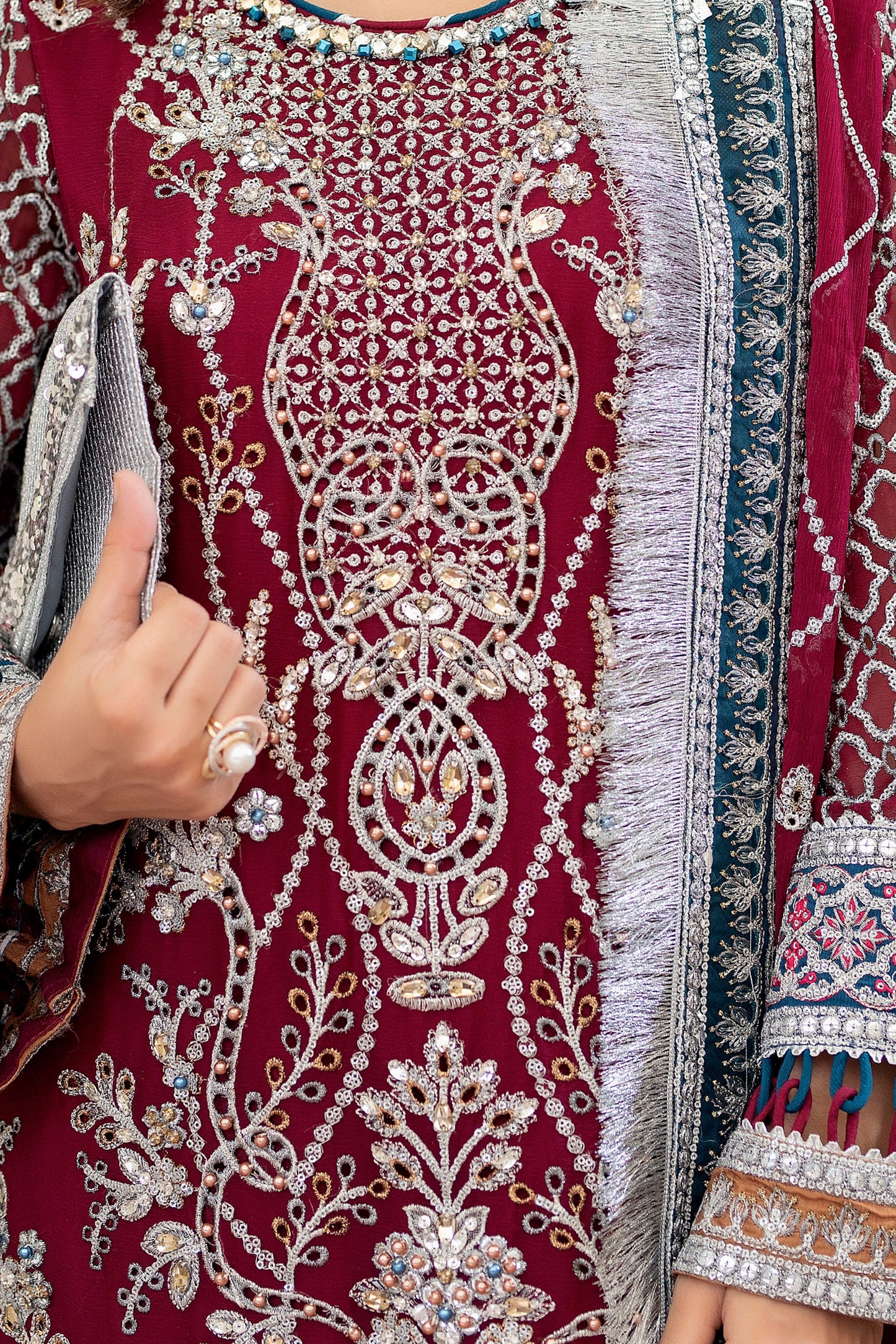 *ADAN'S LIBAS SALEEQA LUXURY CHIFFON COLLECTION 2025 7