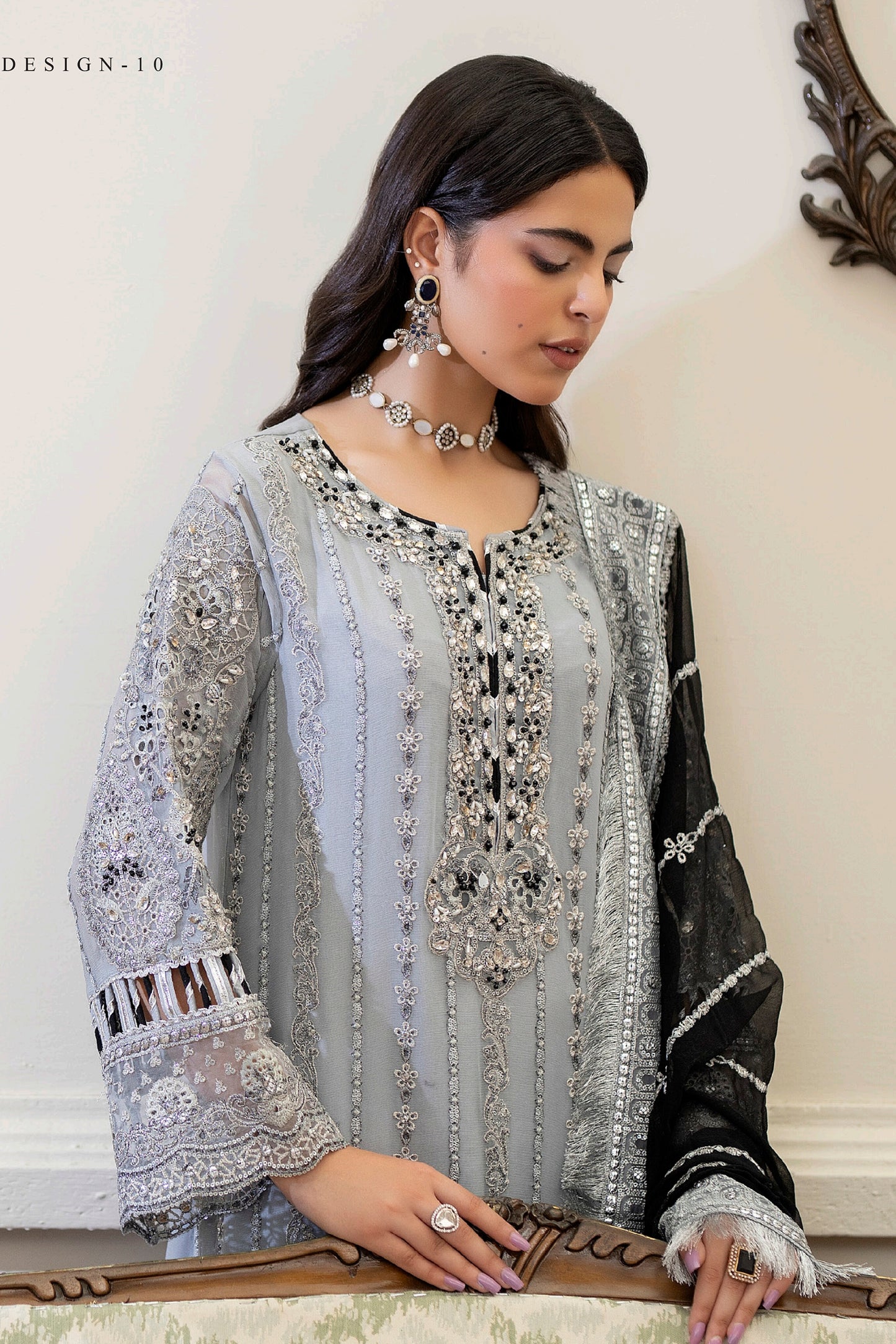 ADAN'S LIBAS SALEEQA LUXURY CHIFFON COLLECTION 2025