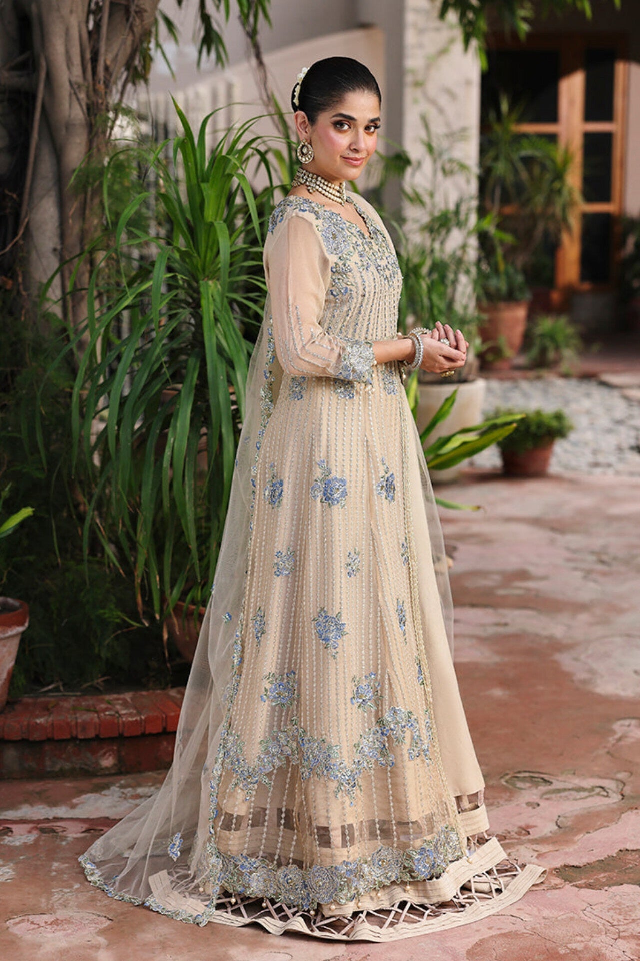 MUSHQ ROHEENAZ AANGAN LUXURY CHIFFON COLLECTION 2025 2
