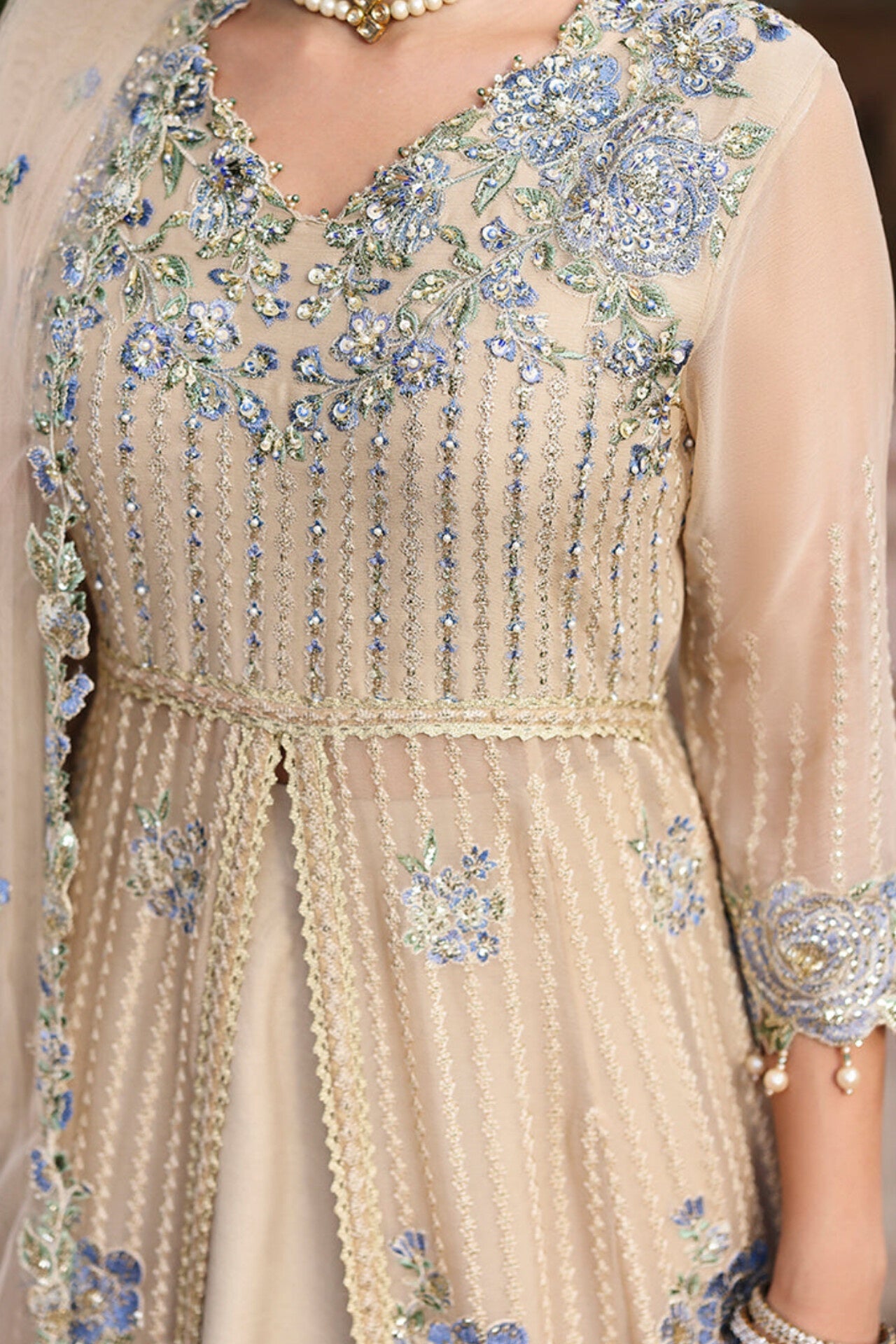 MUSHQ ROHEENAZ AANGAN LUXURY CHIFFON COLLECTION 2025 2