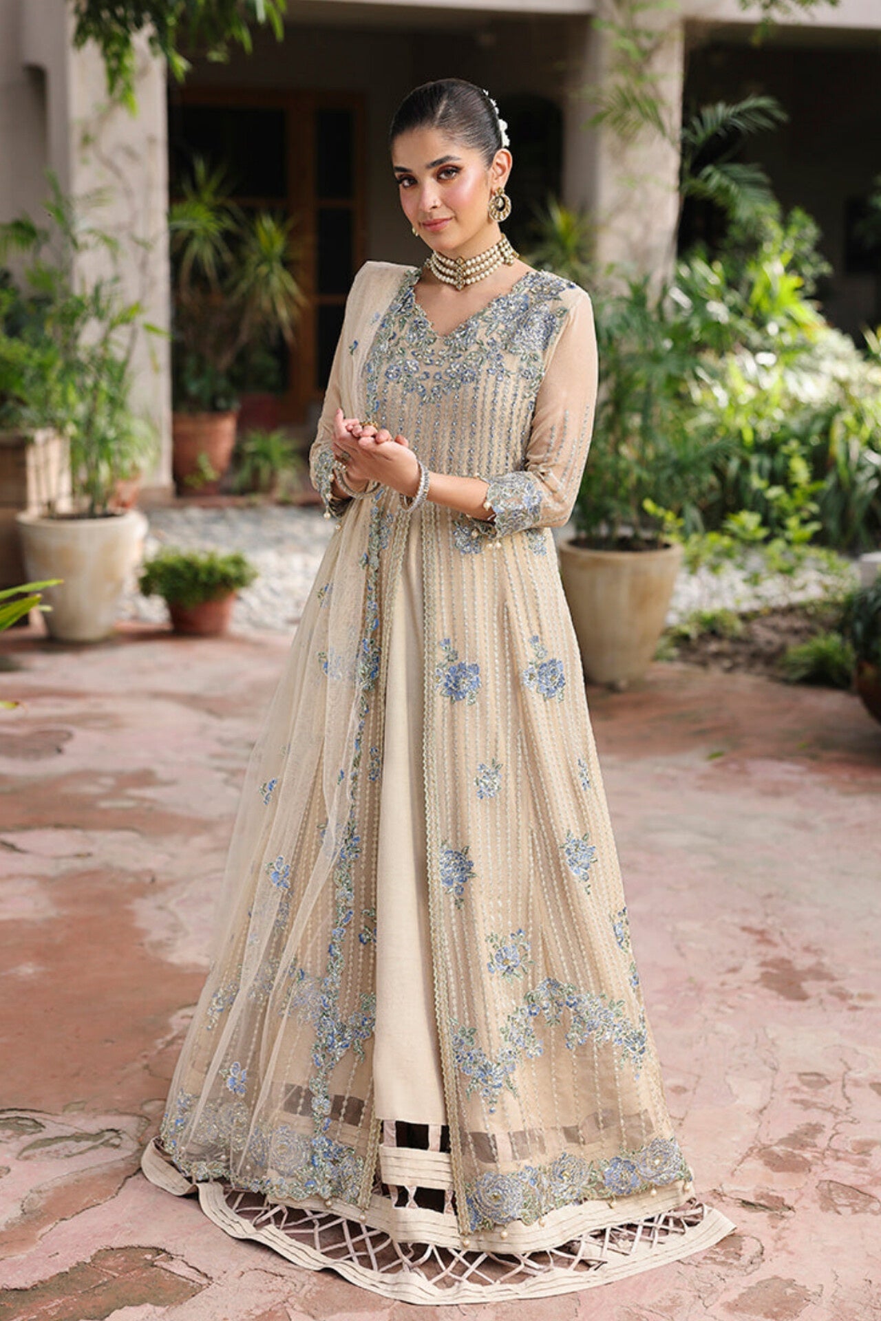 MUSHQ ROHEENAZ AANGAN LUXURY CHIFFON COLLECTION 2025 2