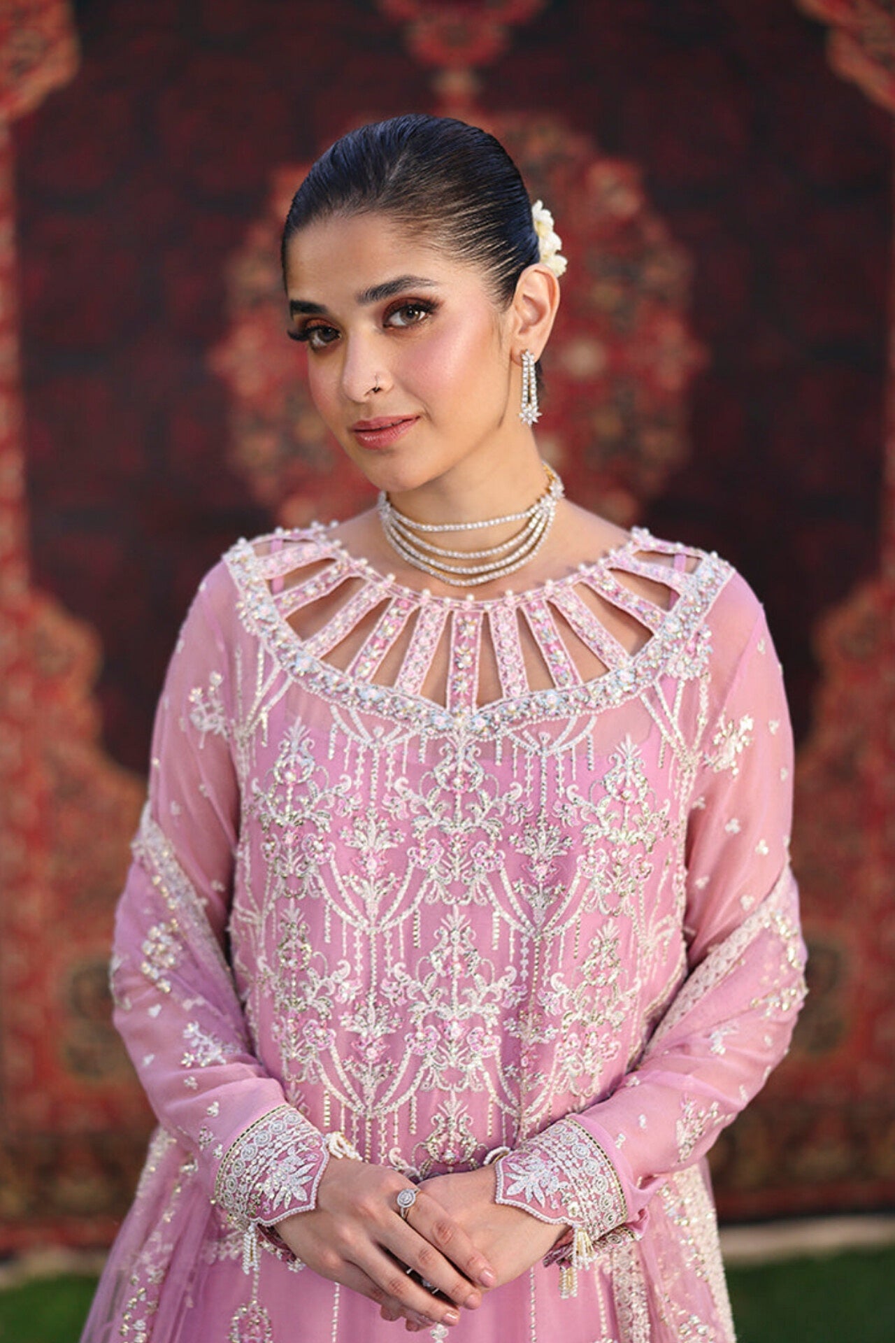 MUSHQ ROHEENAZ AANGAN LUXURY CHIFFON COLLECTION 2025