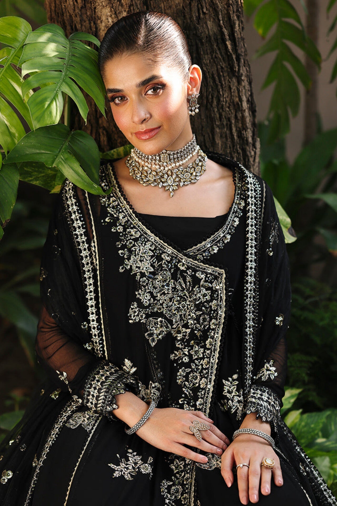 MUSHQ ROHEENAZ AANGAN LUXURY CHIFFON COLLECTION 2025 6