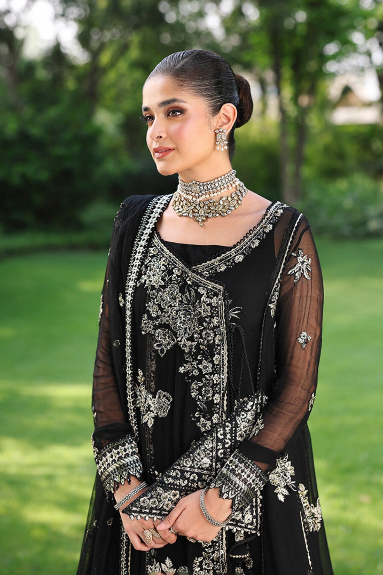 MUSHQ ROHEENAZ AANGAN LUXURY CHIFFON COLLECTION 2025 6