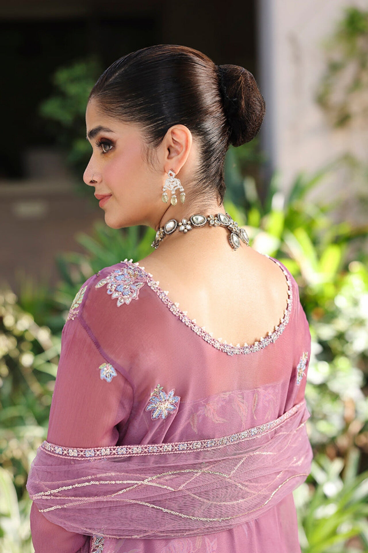 MUSHQ ROHEENAZ AANGAN LUXURY CHIFFON COLLECTION 2025 6