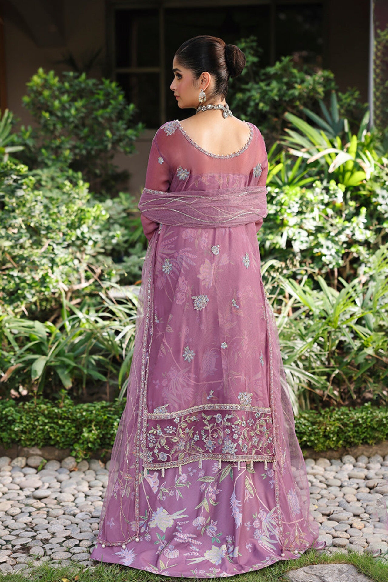 MUSHQ ROHEENAZ AANGAN LUXURY CHIFFON COLLECTION 2025 6