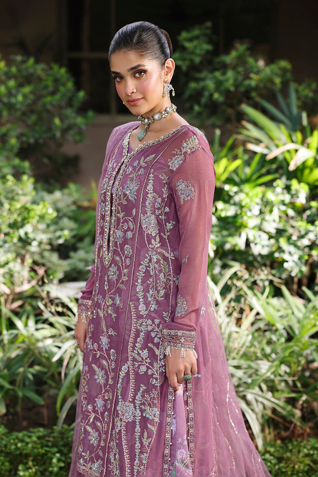 MUSHQ ROHEENAZ AANGAN LUXURY CHIFFON COLLECTION 2025 6