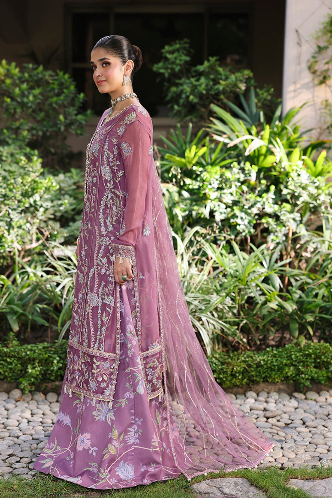 MUSHQ ROHEENAZ AANGAN LUXURY CHIFFON COLLECTION 2025 6