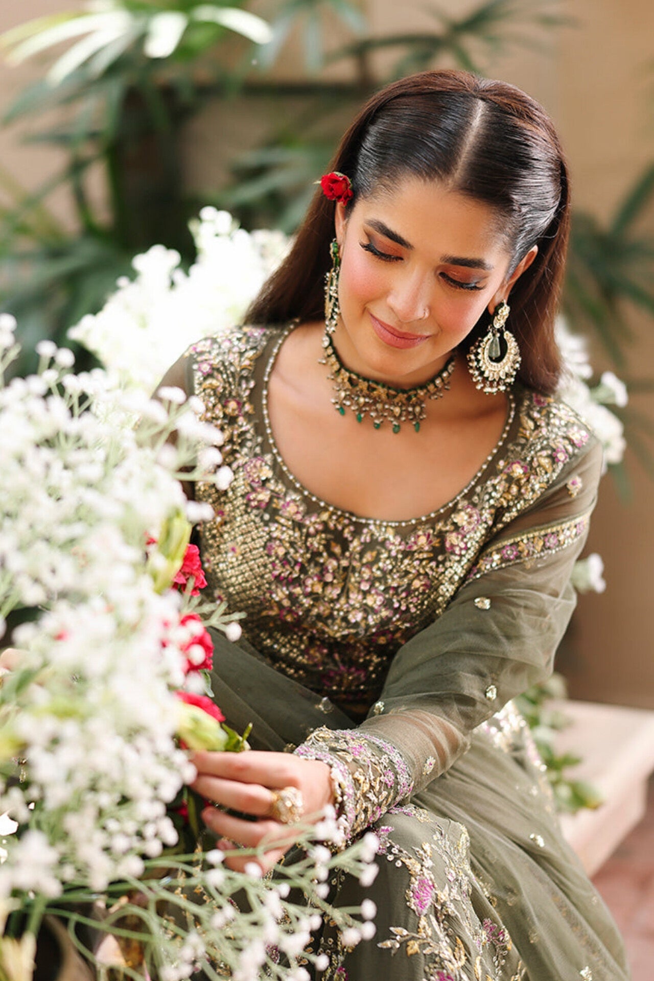 MUSHQ ROHEENAZ AANGAN LUXURY CHIFFON COLLECTION 2025 4