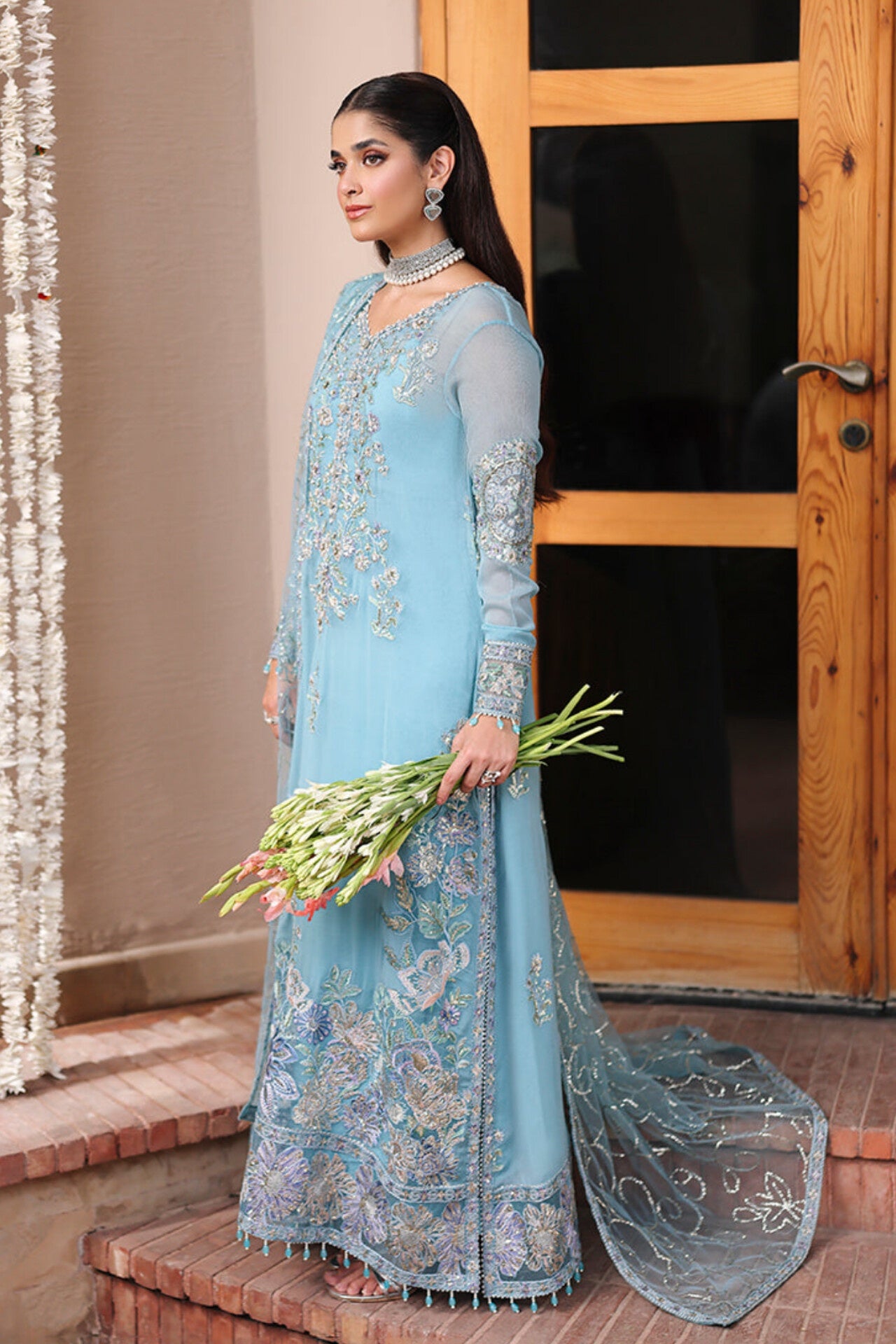 *MUSHQ ROHEENAZ AANGAN LUXURY CHIFFON COLLECTION 2025 8