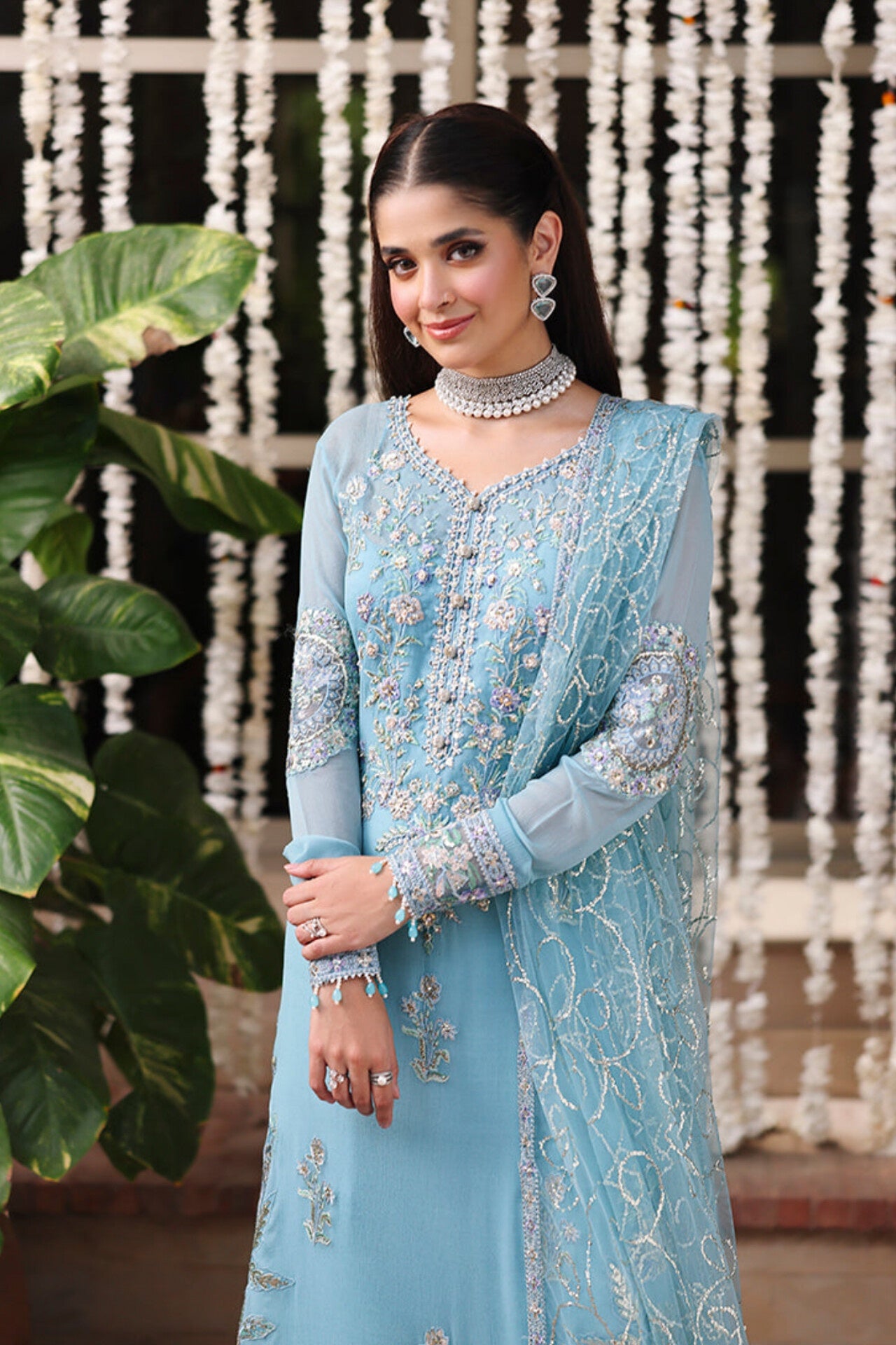 *MUSHQ ROHEENAZ AANGAN LUXURY CHIFFON COLLECTION 2025 8