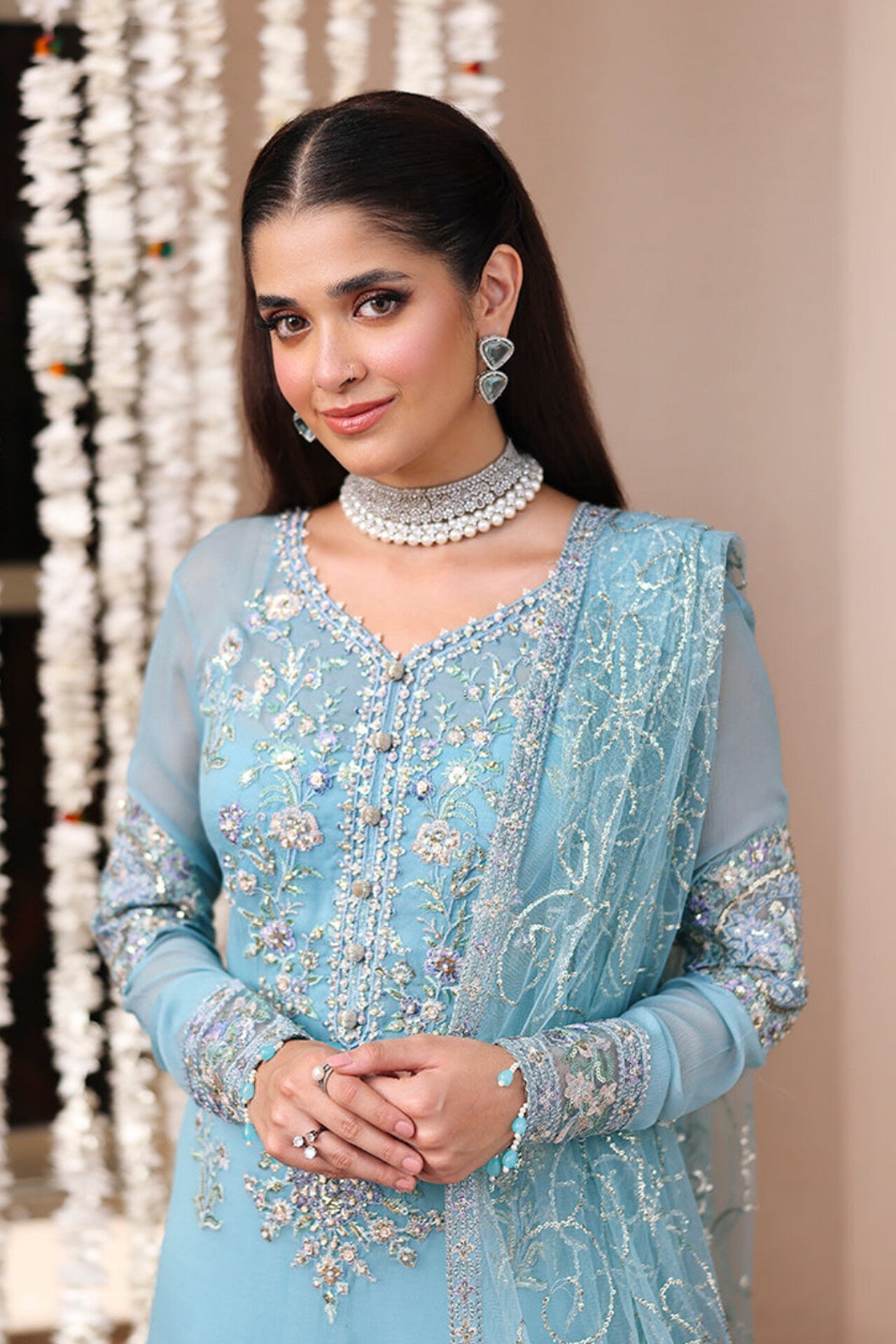 *MUSHQ ROHEENAZ AANGAN LUXURY CHIFFON COLLECTION 2025 8
