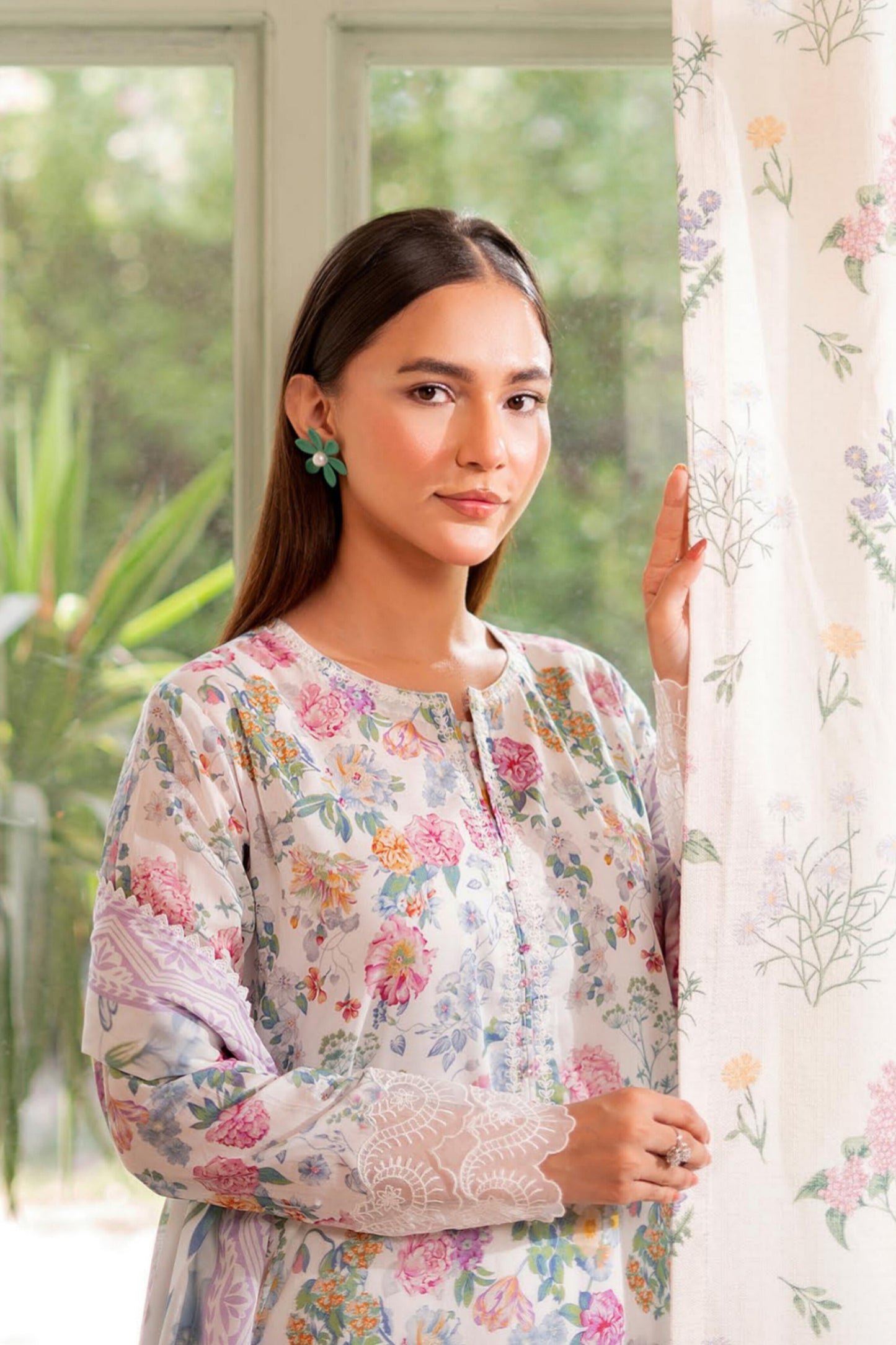 SAYA BY BRENISH LAWN EMBROIDERED COLLECTION 2025