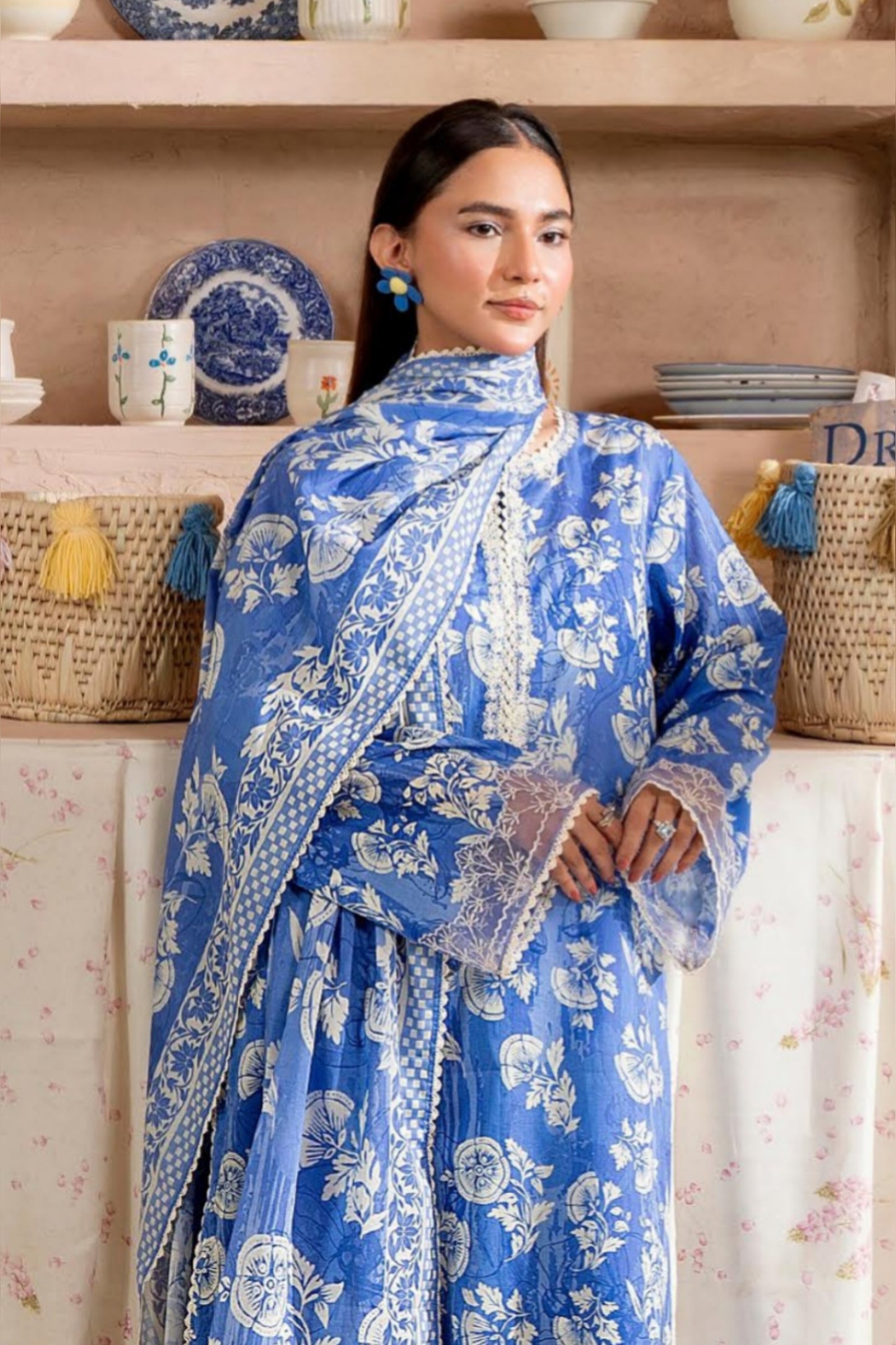 SAYA BY BRENISH LAWN EMBROIDERED COLLECTION 2025