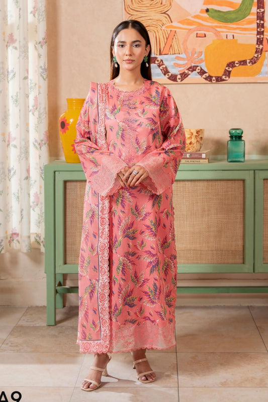 SAYA BY BRENISH LAWN EMBROIDERED COLLECTION 2025