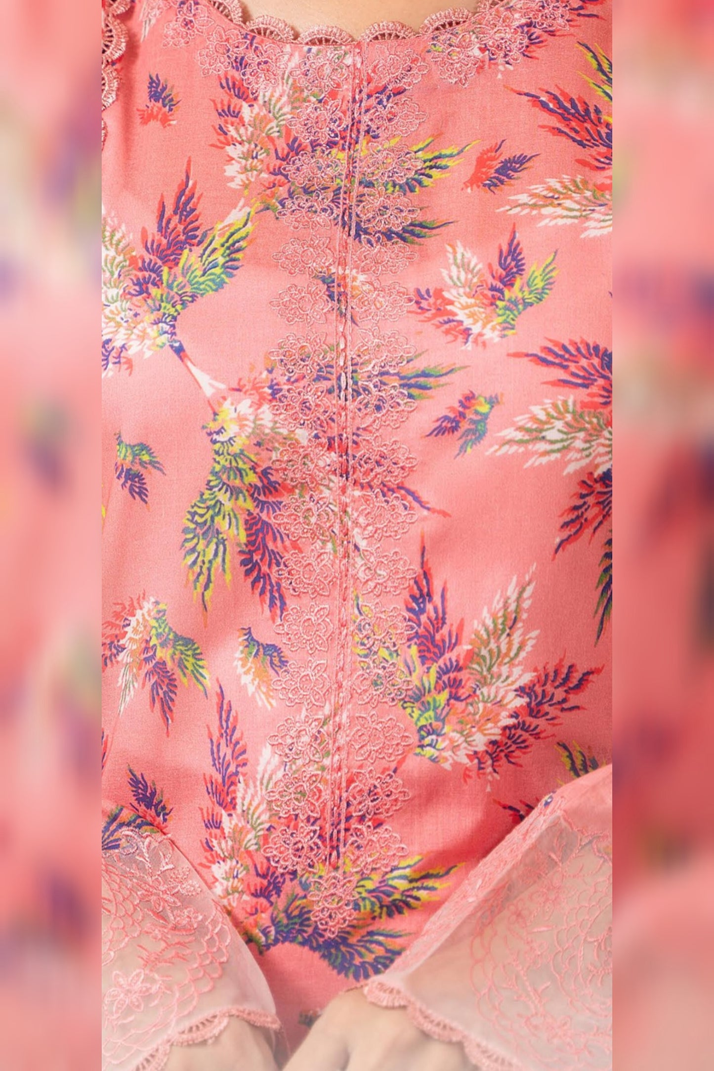 SAYA BY BRENISH LAWN EMBROIDERED COLLECTION 2025