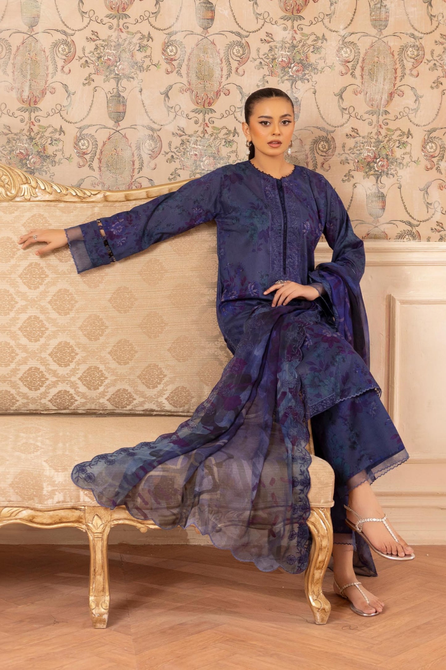 GULLJEE ZIVA PREMIUM LAWN EMBROIDERED EDIT 2025 2