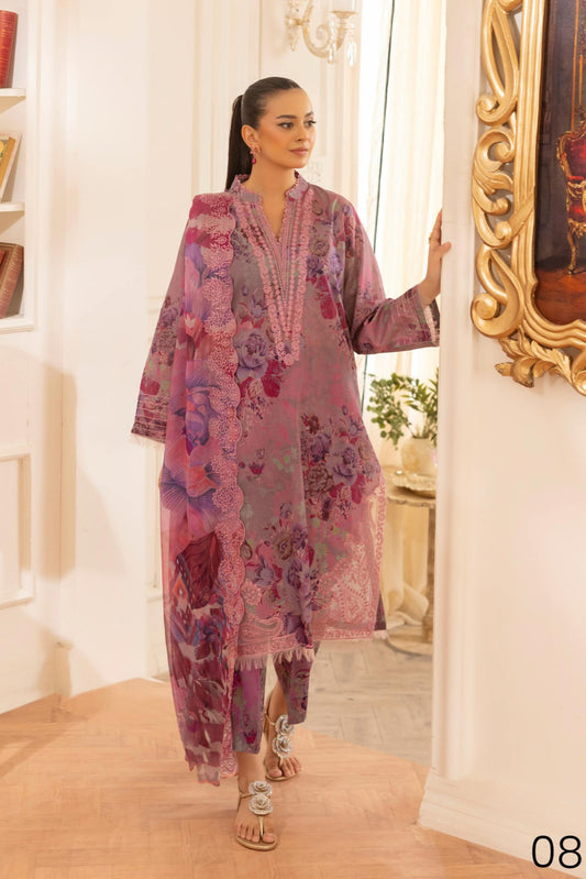 GULLJEE ZIVA PREMIUM LAWN EMBROIDERED EDIT 2025 4