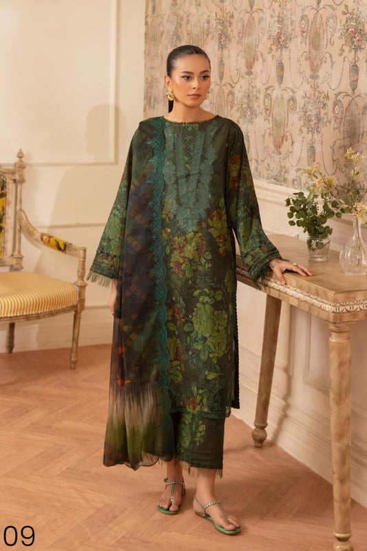 GULLJEE ZIVA PREMIUM LAWN EMBROIDERED EDIT 2025 3