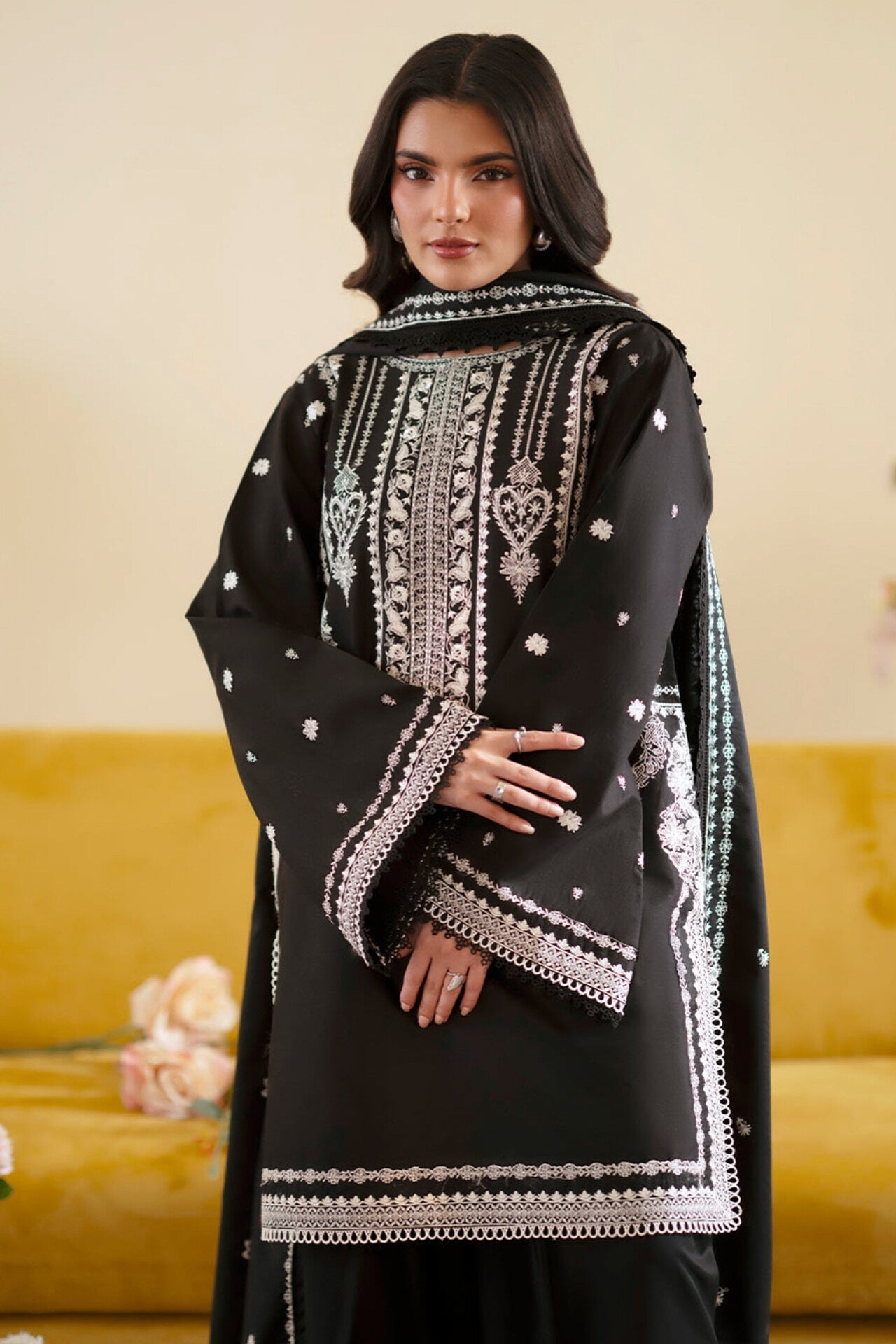 EMBER BY MAHNUR LAWN EMBROIDERED COLLECTION 2026