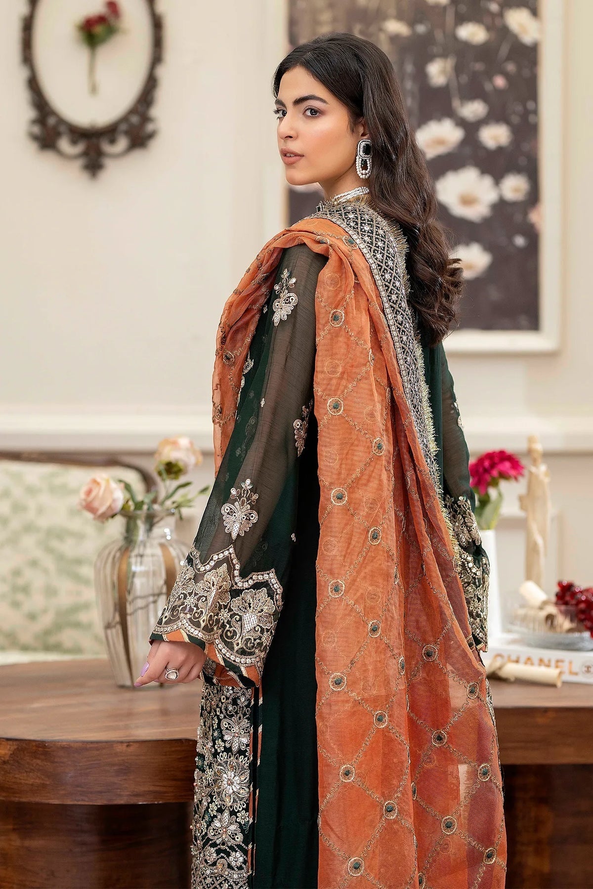 ADAN'S LIBAS SALEEQA LUXURY CHIFFON COLLECTION 2025 3