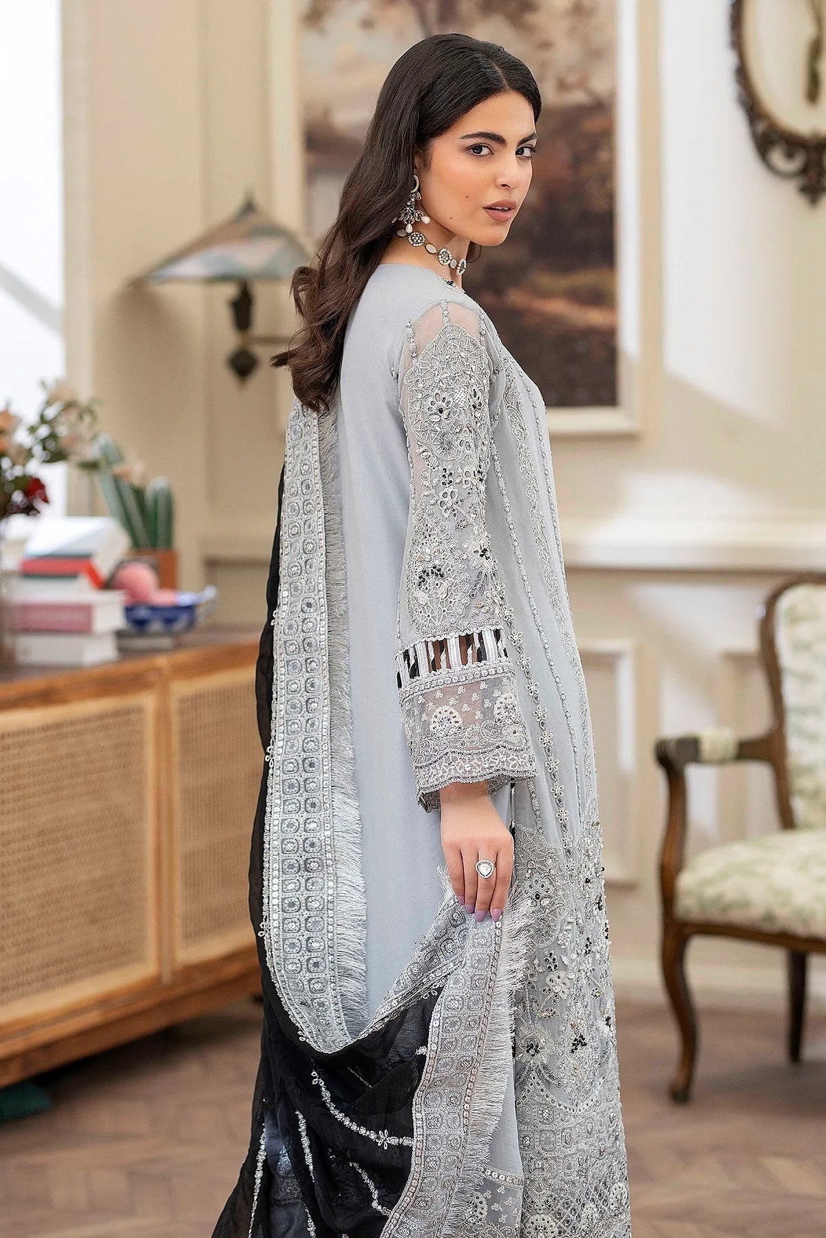ADAN'S LIBAS SALEEQA LUXURY CHIFFON COLLECTION 2025