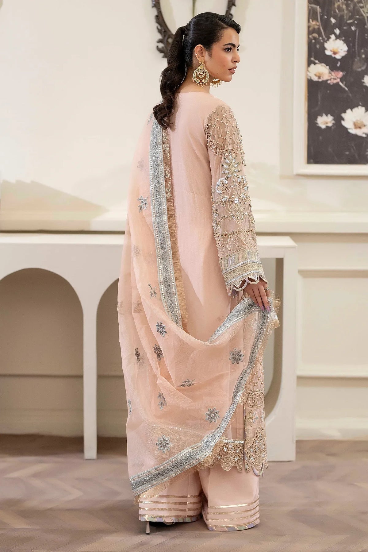 ADAN'S LIBAS SALEEQA LUXURY CHIFFON COLLECTION 2025 3