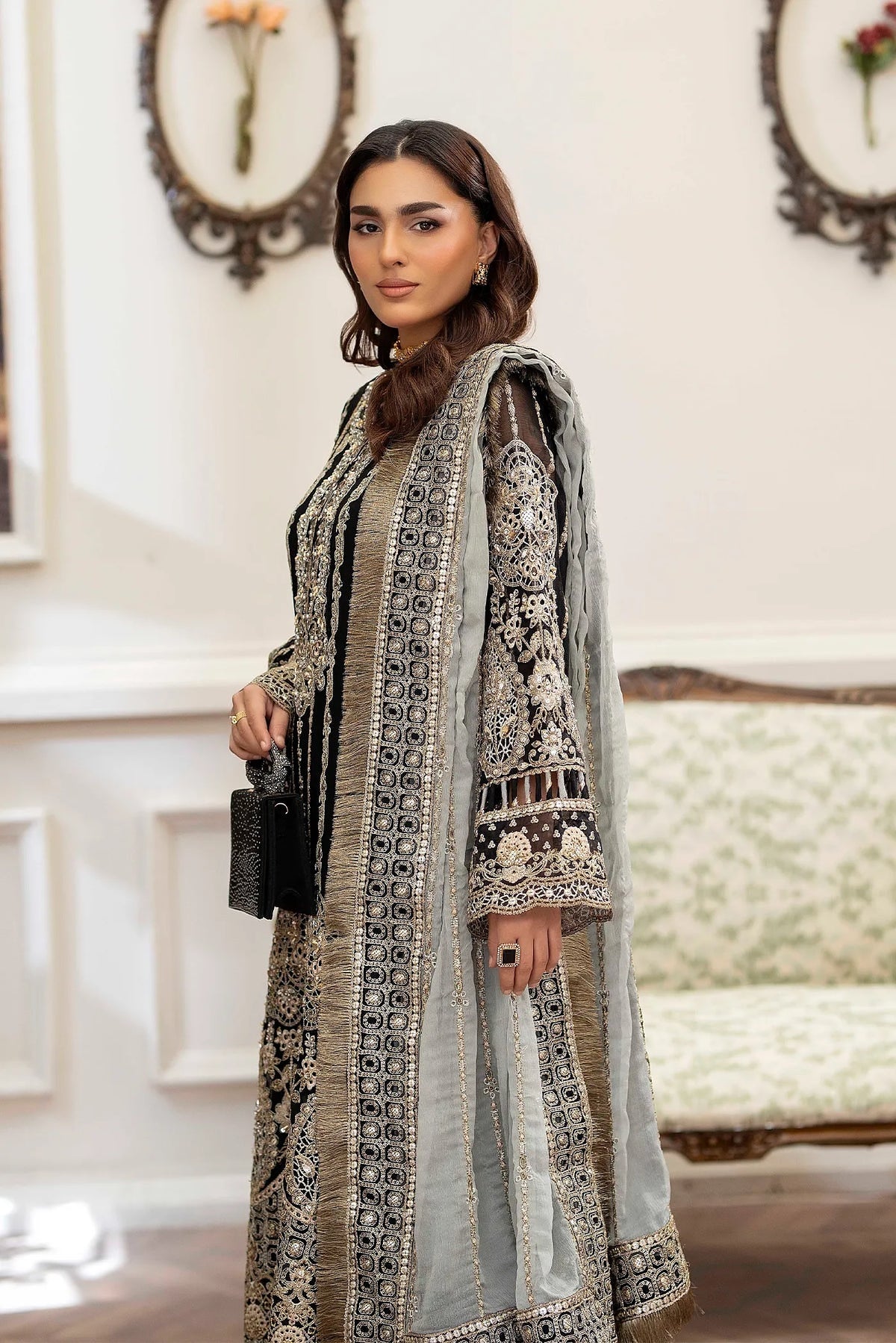 *ADAN'S LIBAS SALEEQA LUXURY CHIFFON COLLECTION 2025 6