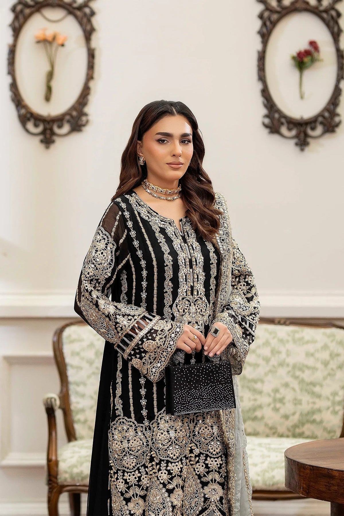 *ADAN'S LIBAS SALEEQA LUXURY CHIFFON COLLECTION 2025 6
