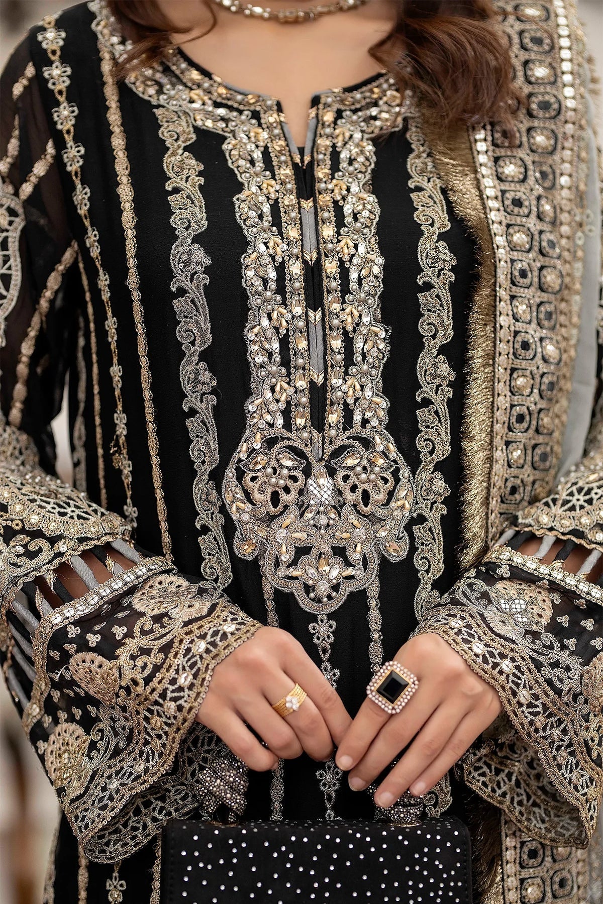 *ADAN'S LIBAS SALEEQA LUXURY CHIFFON COLLECTION 2025 6